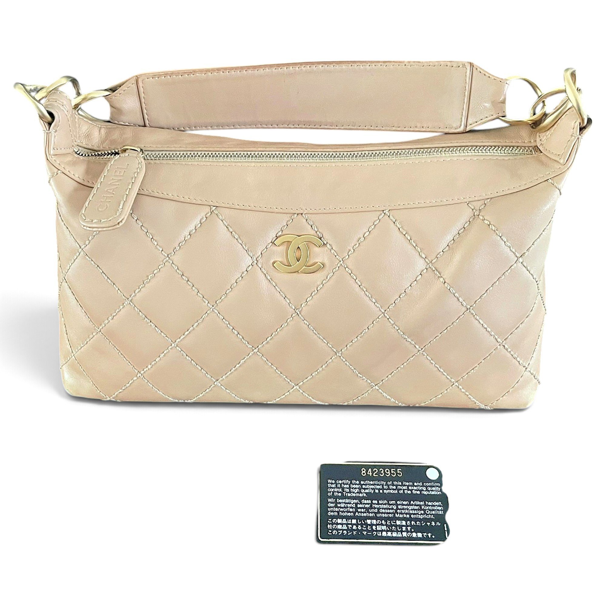 Leather handbag