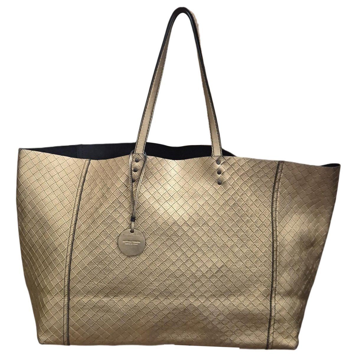 Leather tote