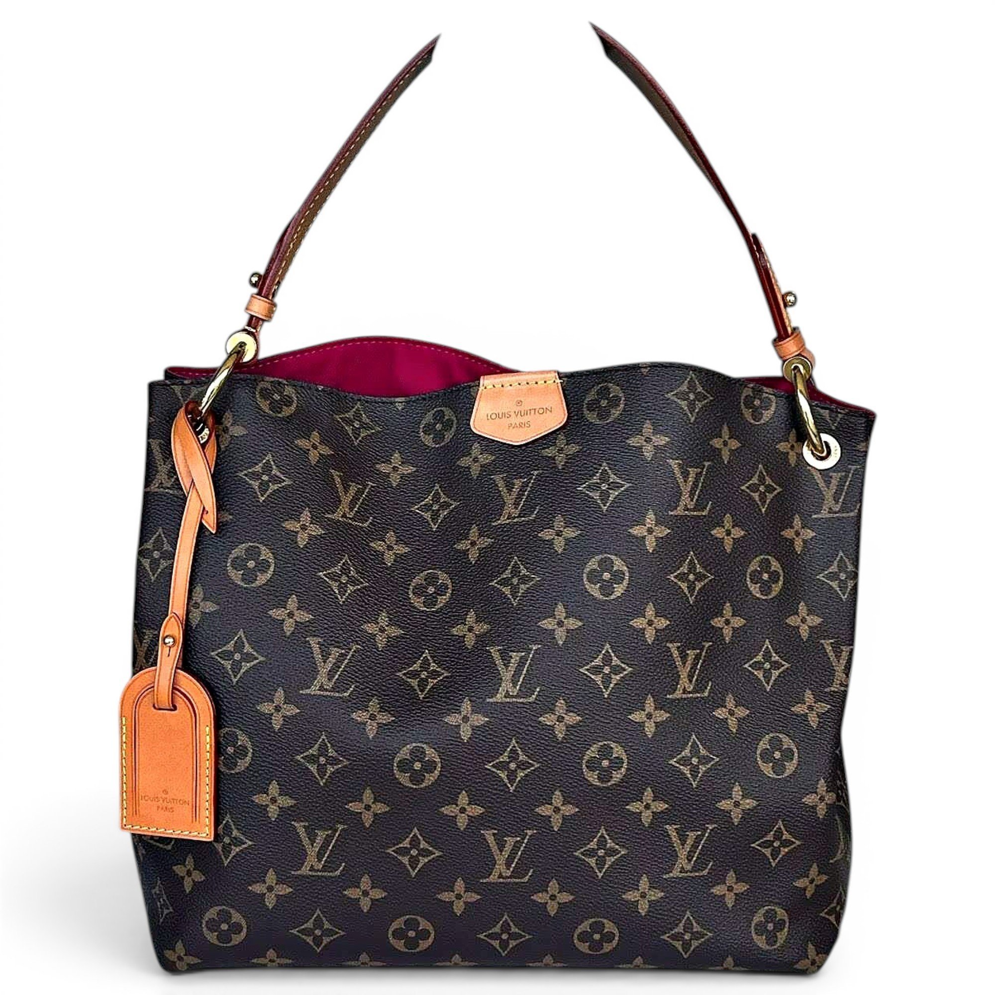 Delightful leather handbag