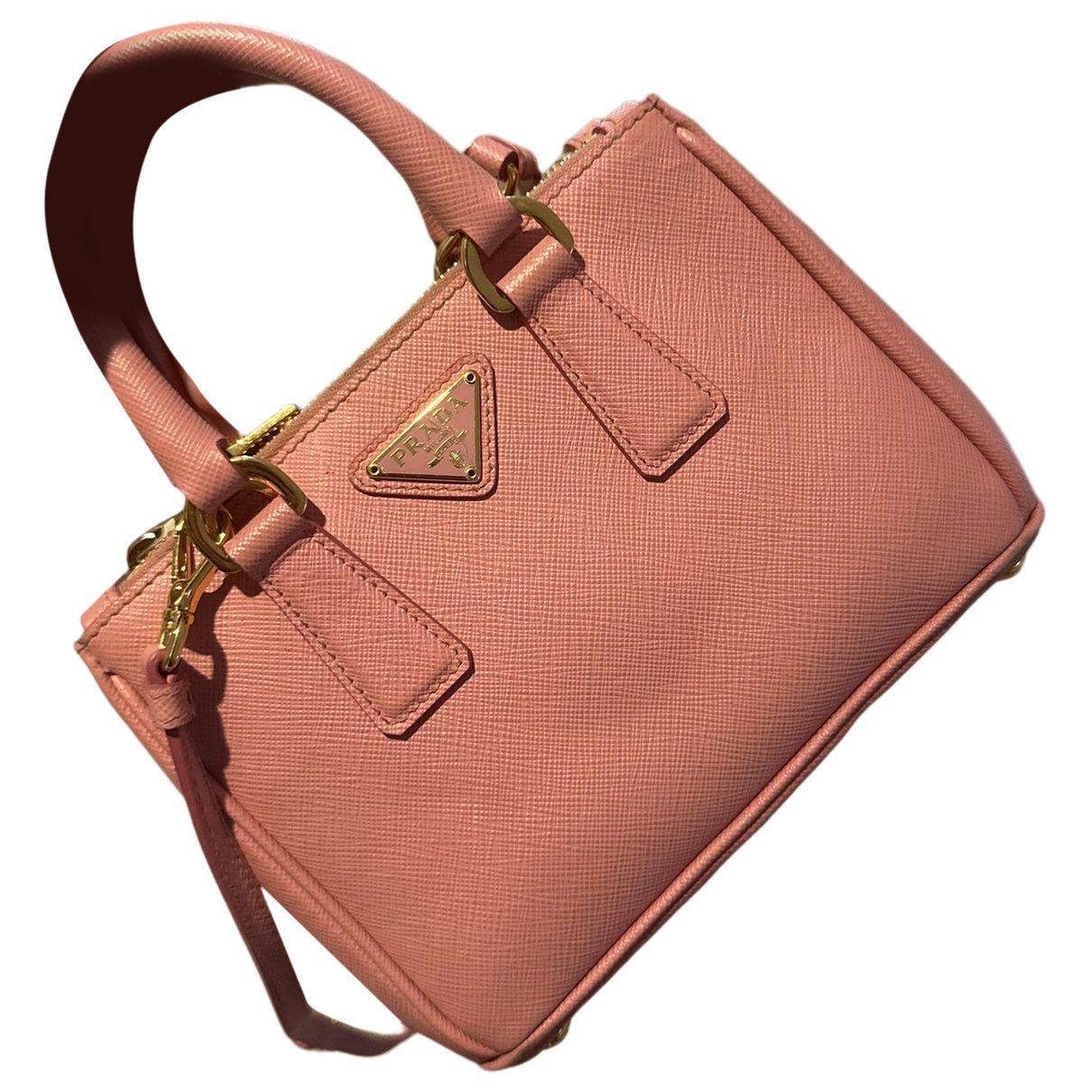 Galleria leather handbag