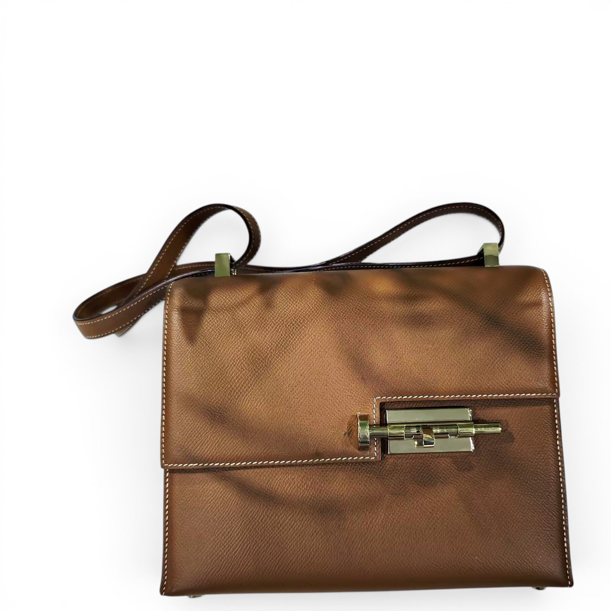 Verrou Mini leather handbag