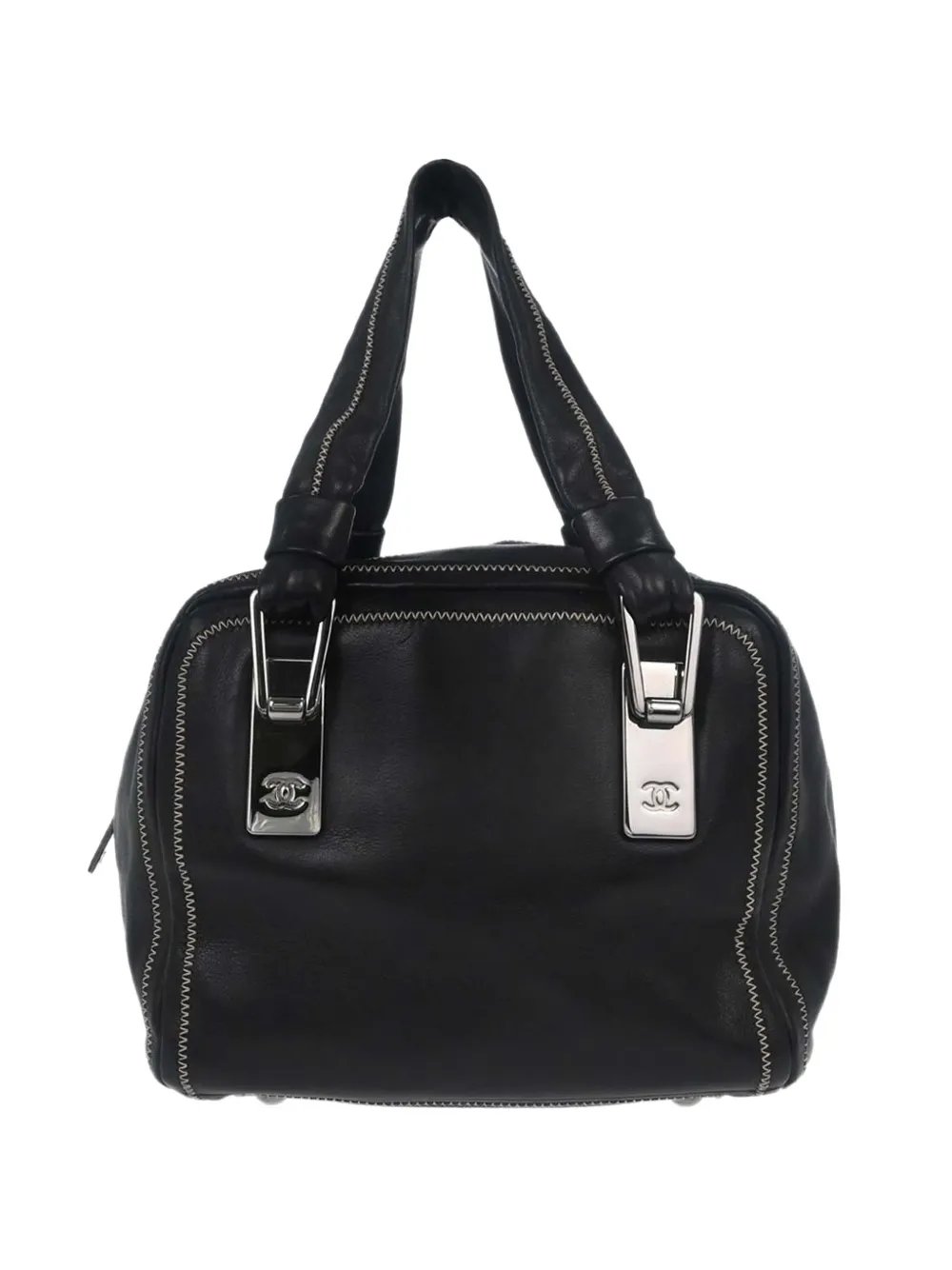 2003 CC turn-lock tote bag