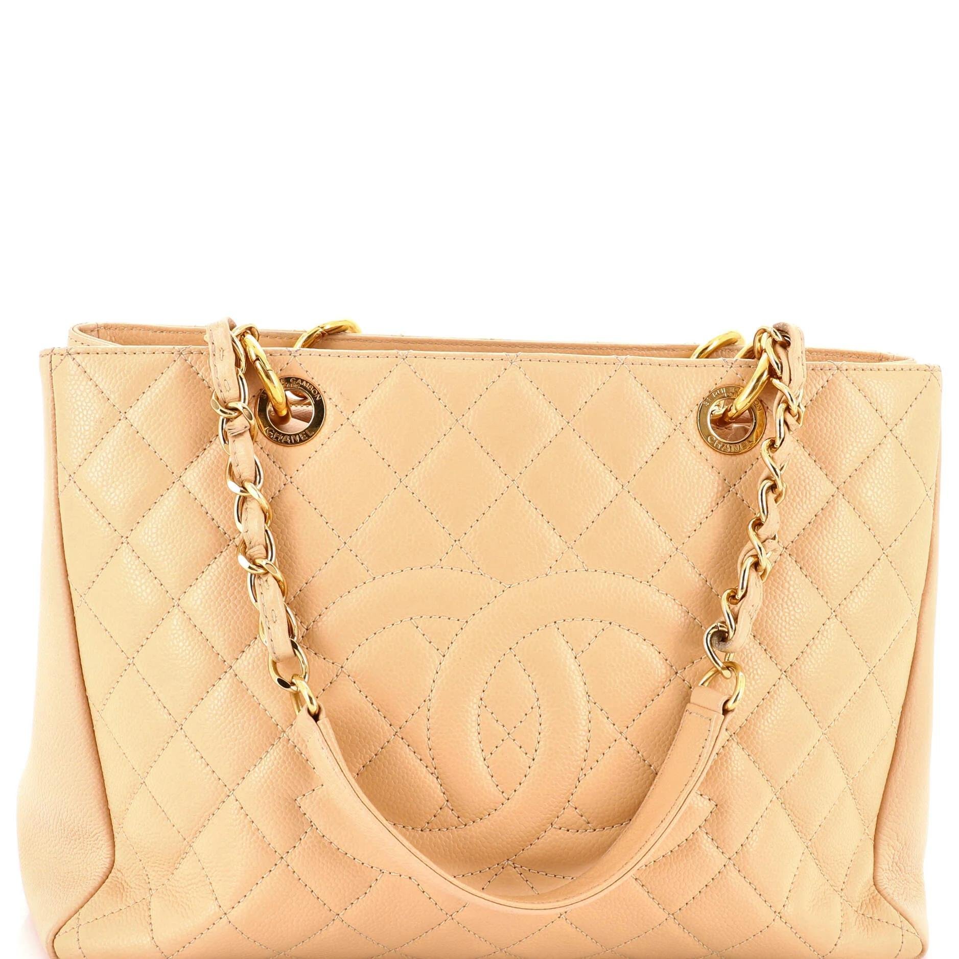 Classic CC Shopping leather tote