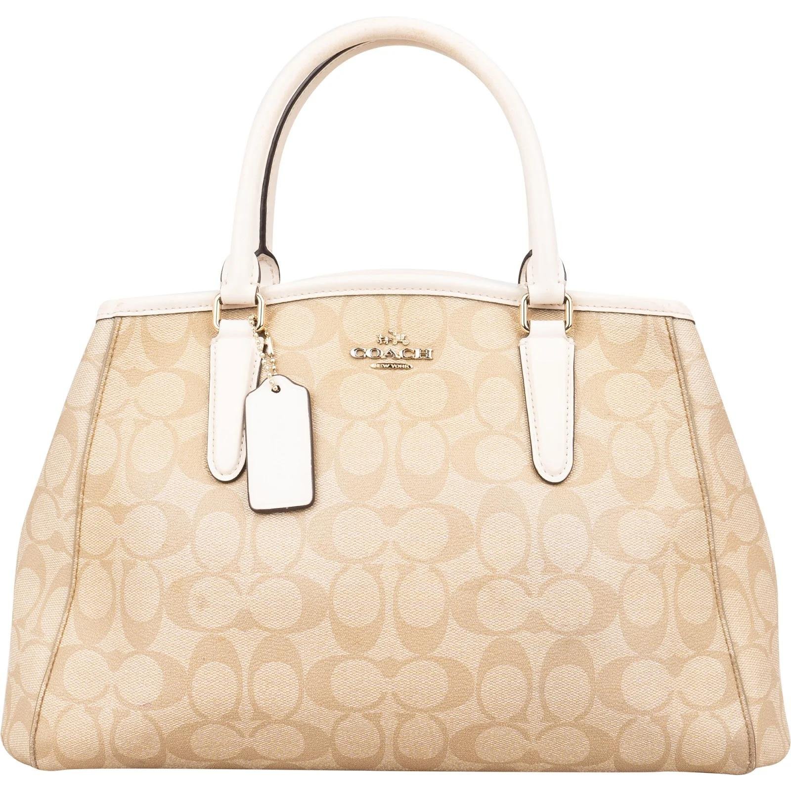 Signature Sufflette leather handbag