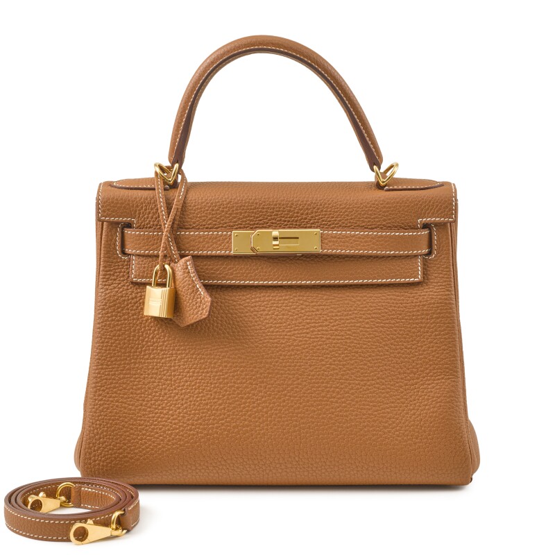 Hermes Gold Togo Kelly 28 Retourné Gold Hardware, 2019