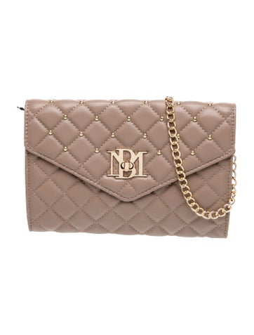 Badgley Mischka Vegan Leather Clutch