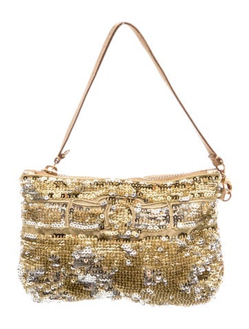 Ferragamo Sequins Evening Bag