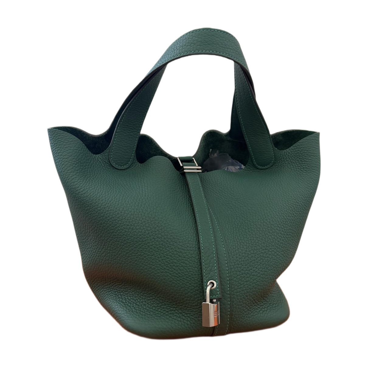 Picotin leather handbag