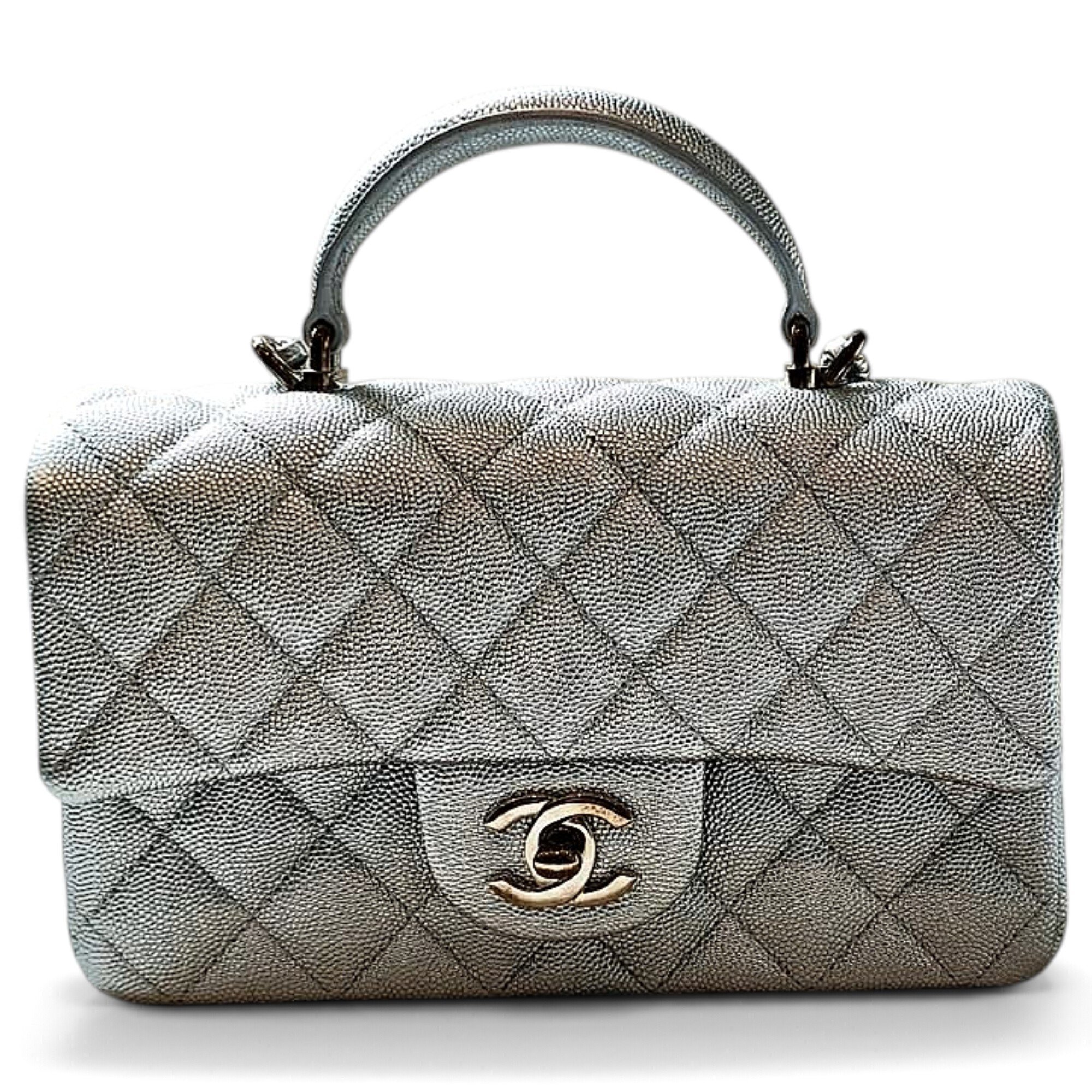 Timeless Classique Top Handle leather handbag