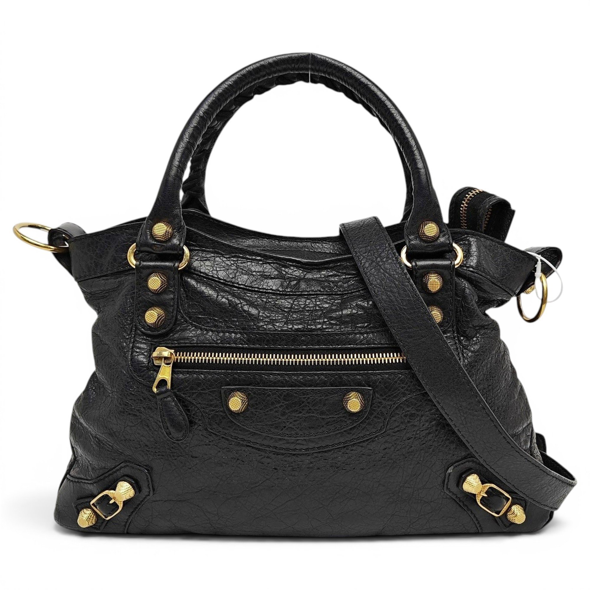 Leather handbag