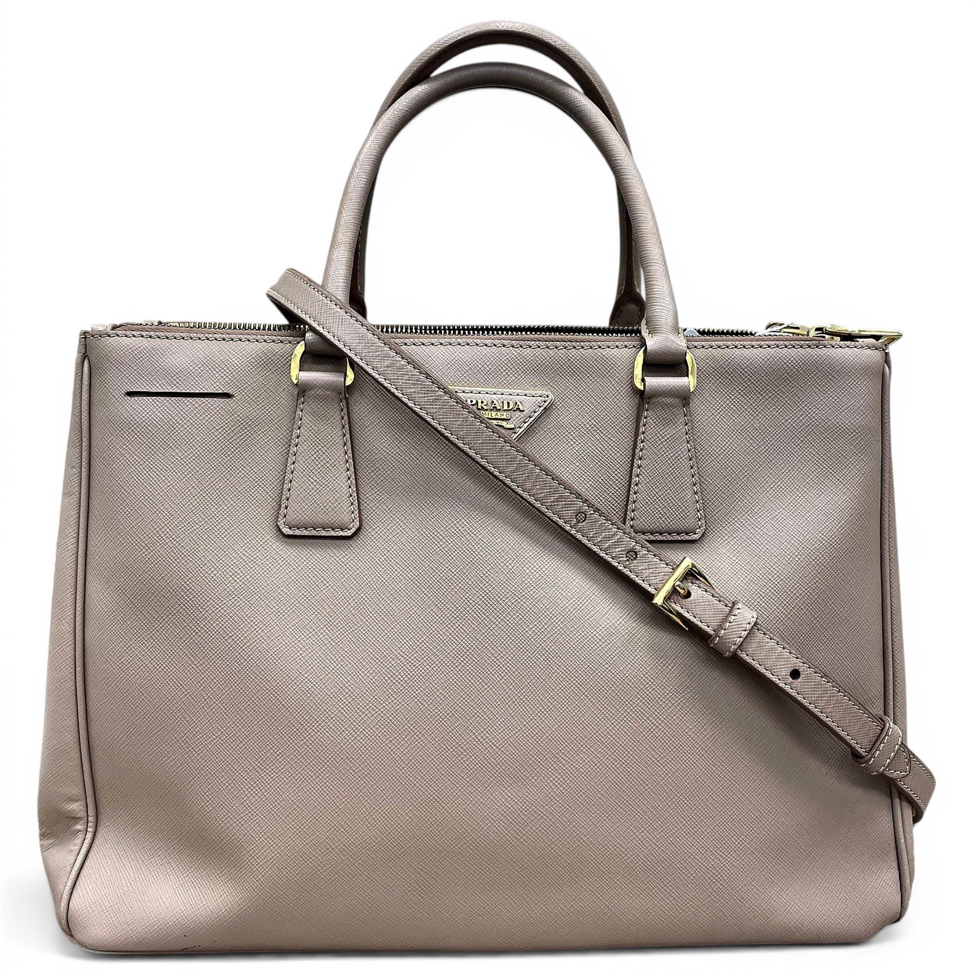 Galleria leather handbag