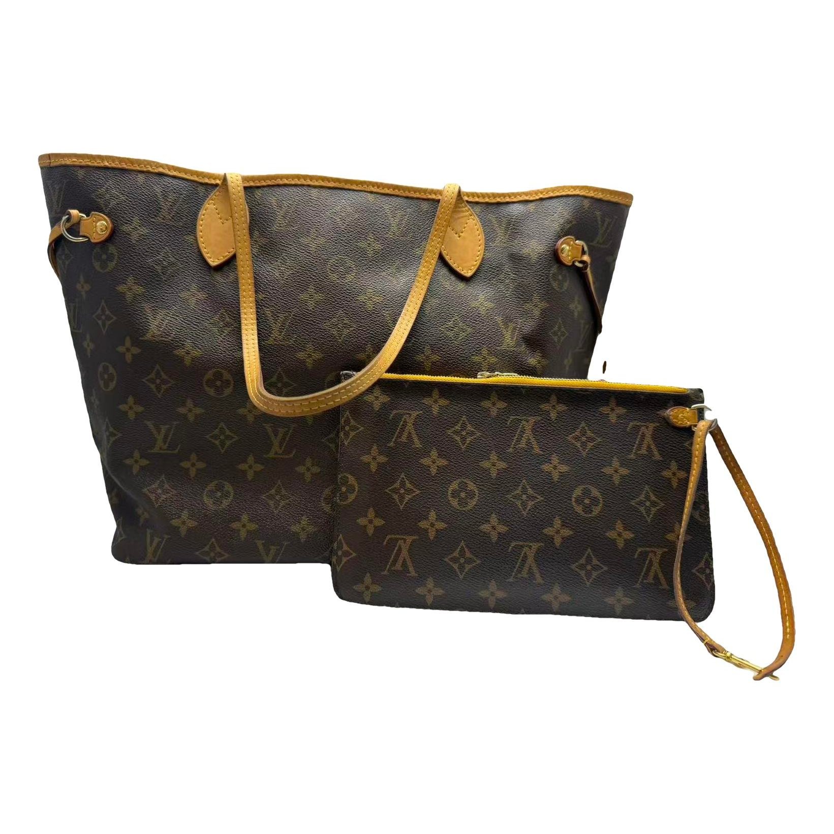 Neverfull leather handbag