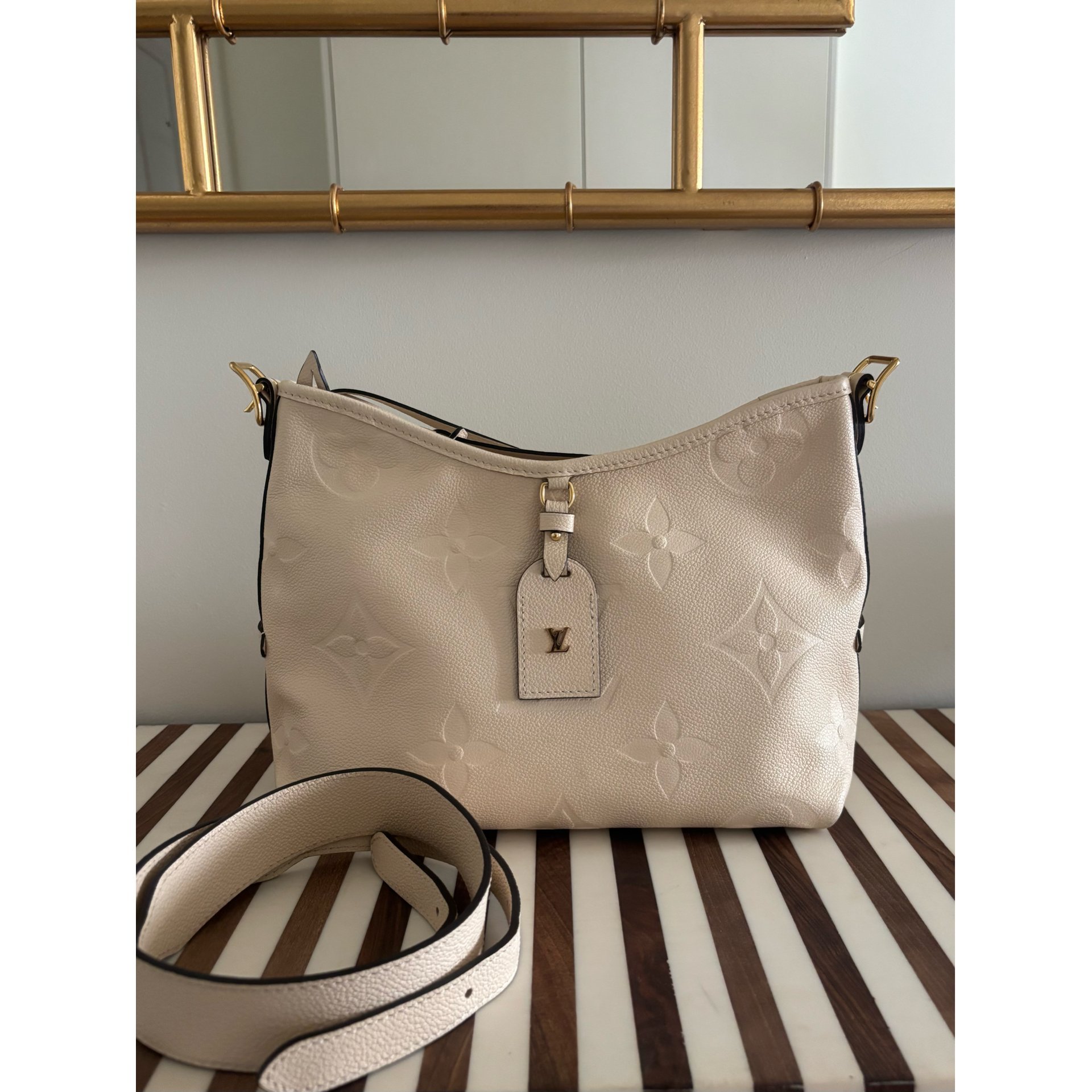 Carry All leather handbag