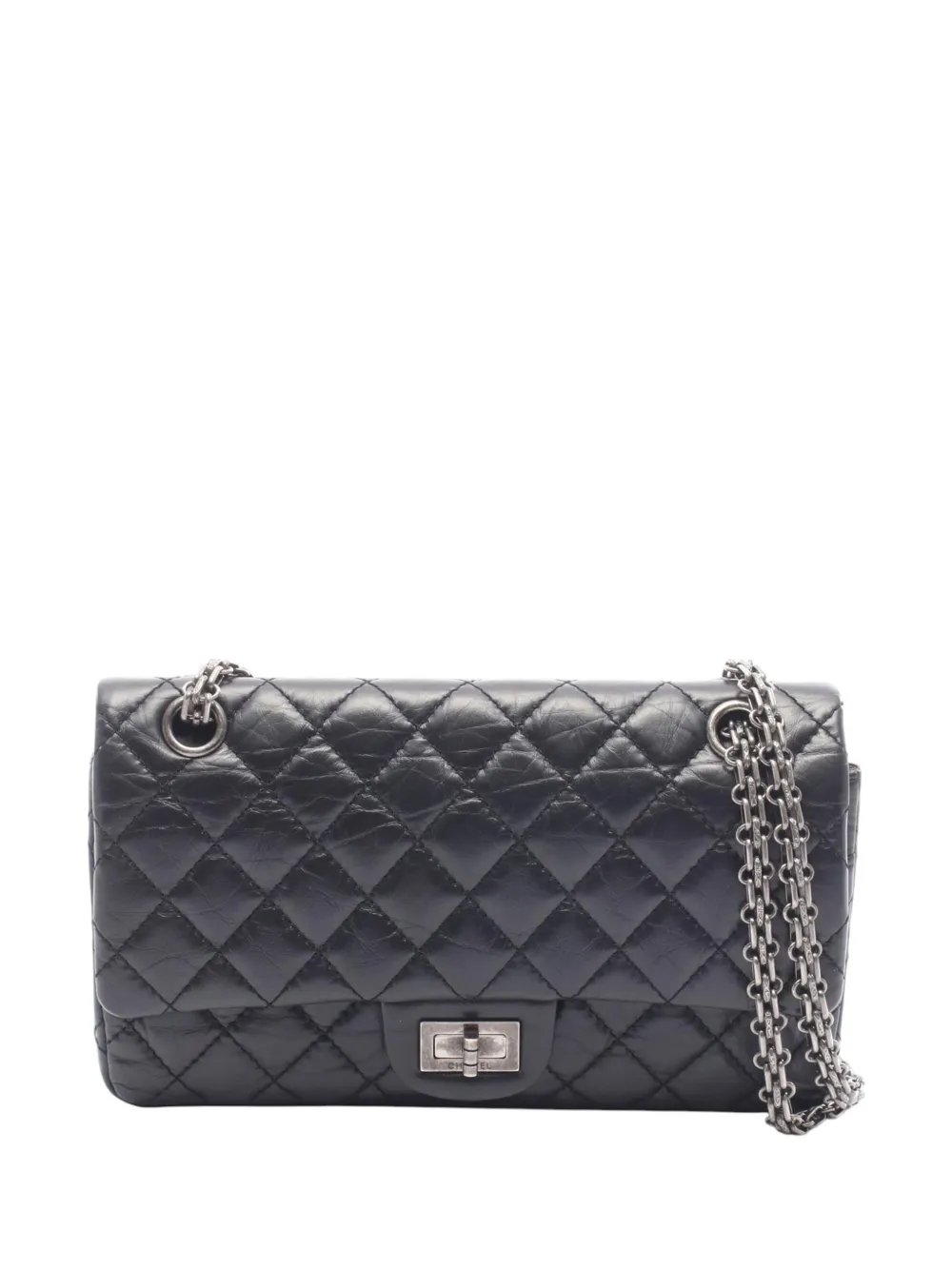2019 Quilted Aged Calfskin Reissue 2.55 Double Flap 225 shoulder bag