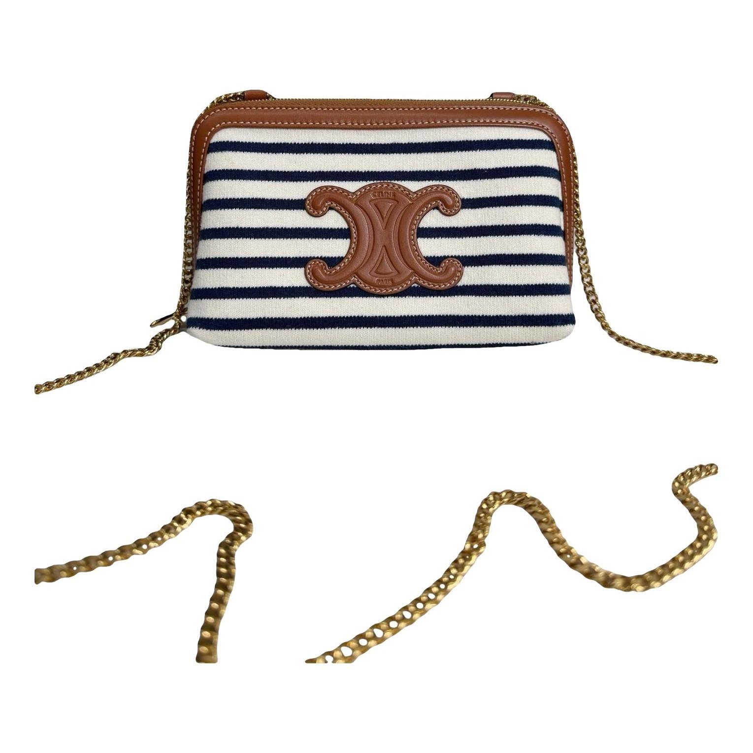 Triomphe tweed bag