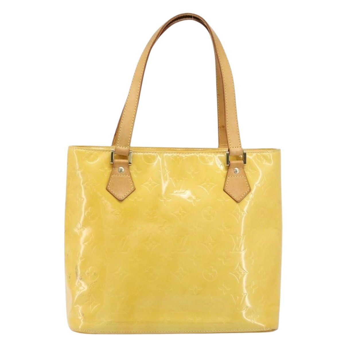 Houston patent leather handbag