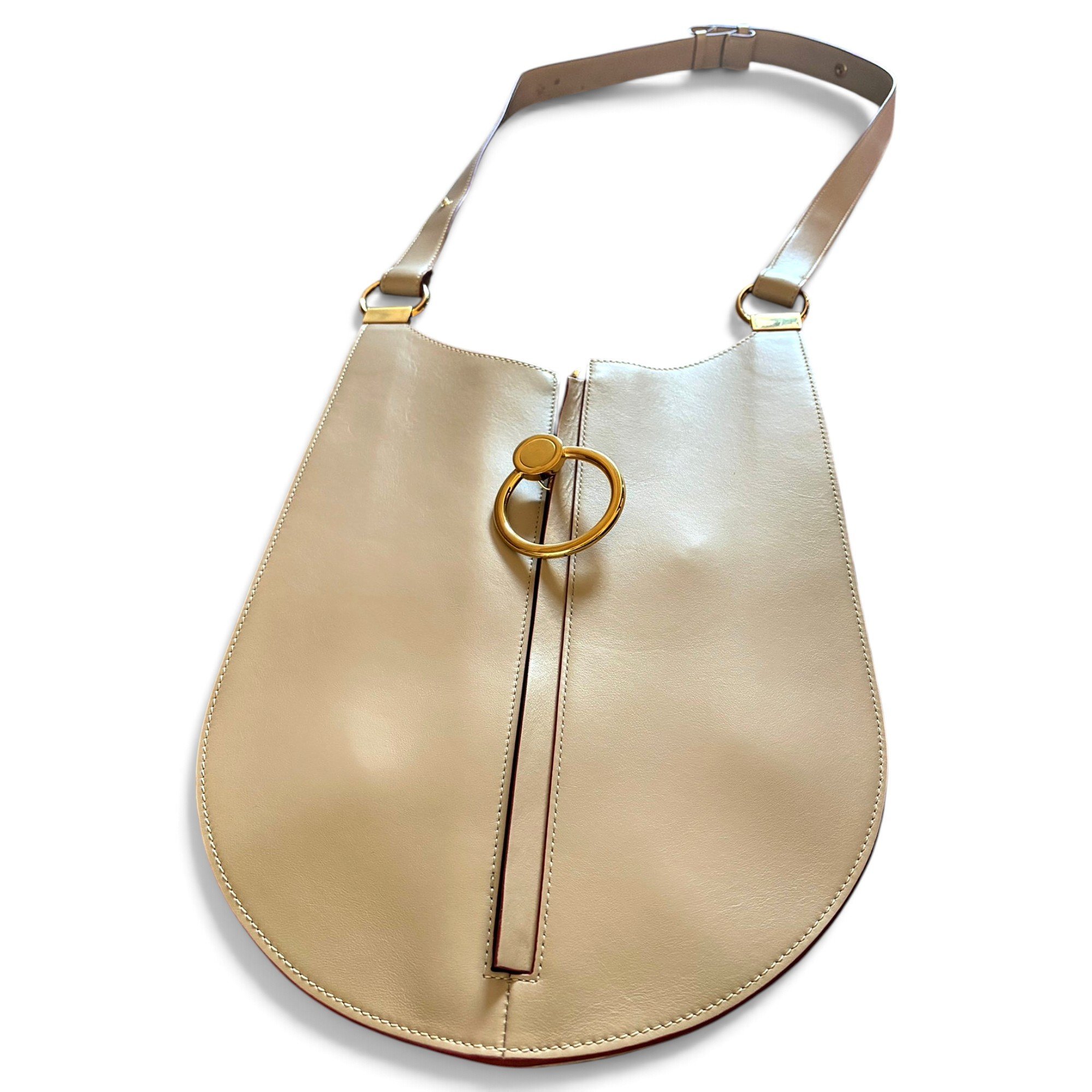 Marni Earring leather crossbody bag
