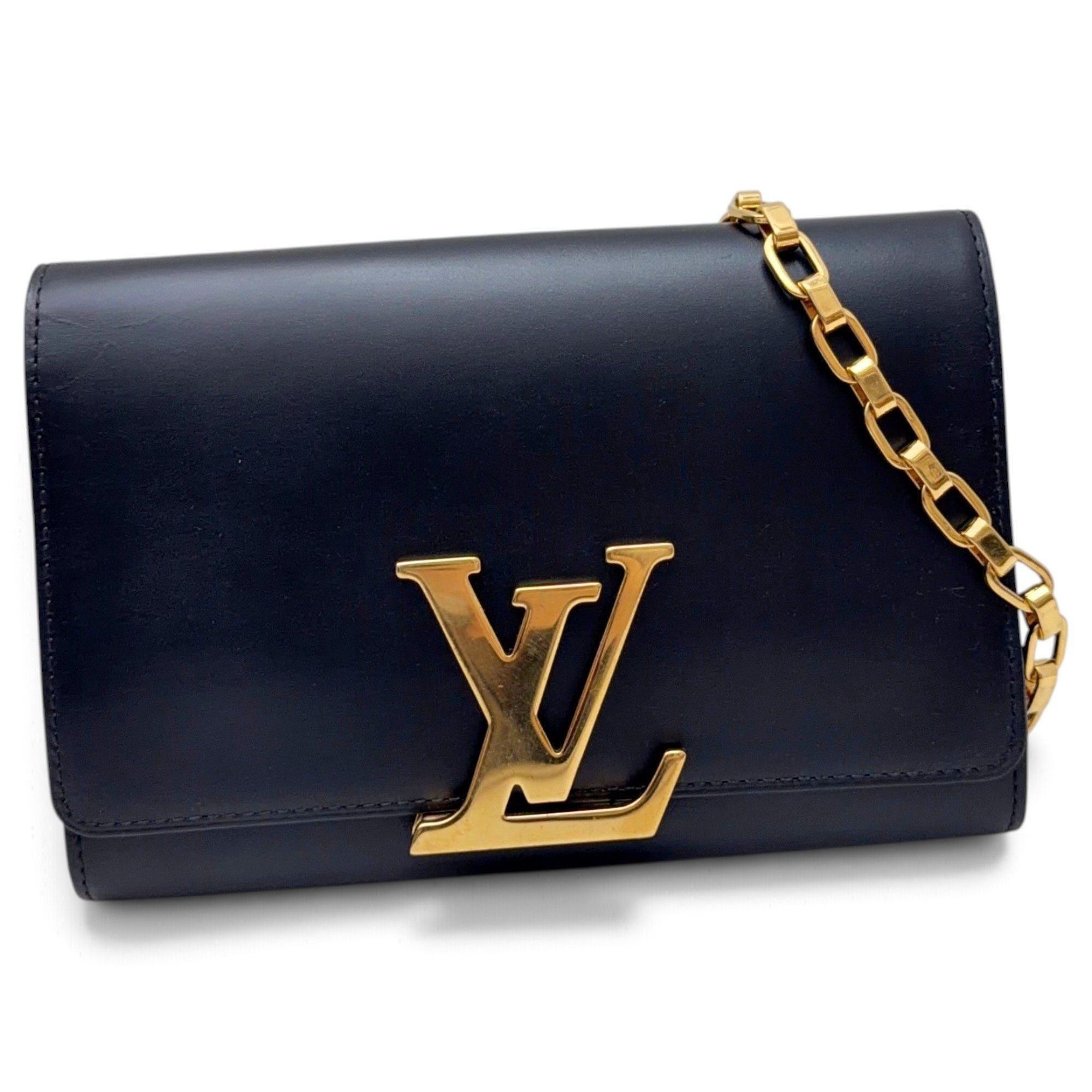 Louise leather handbag