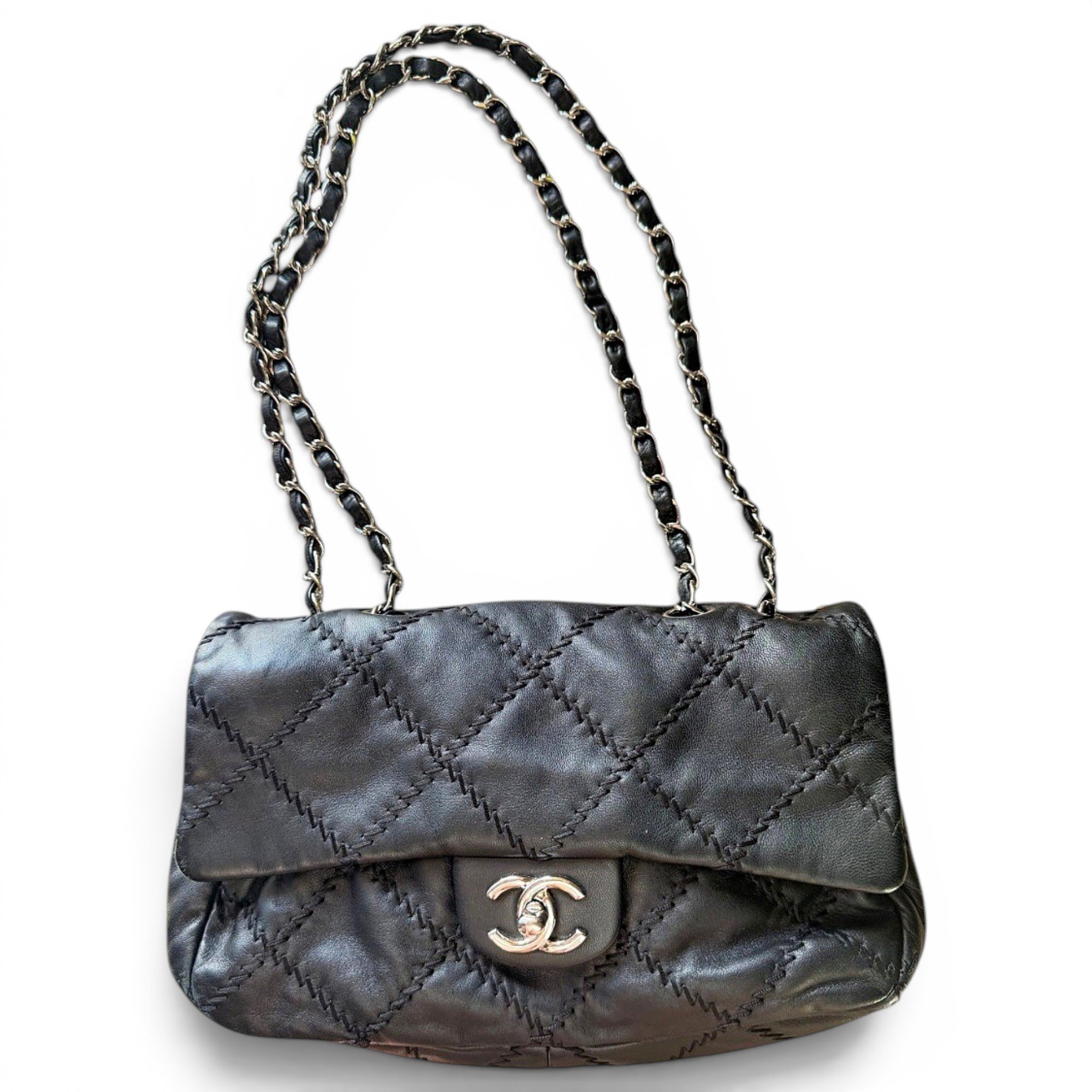 Leather handbag