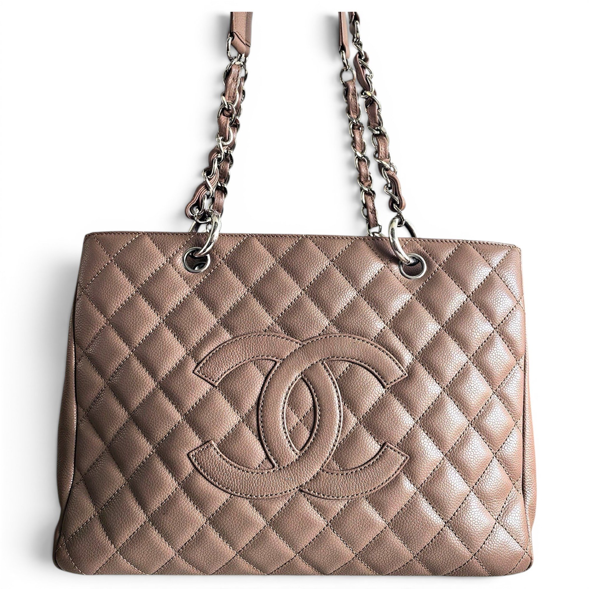 Petite Shopping Tote leather tote