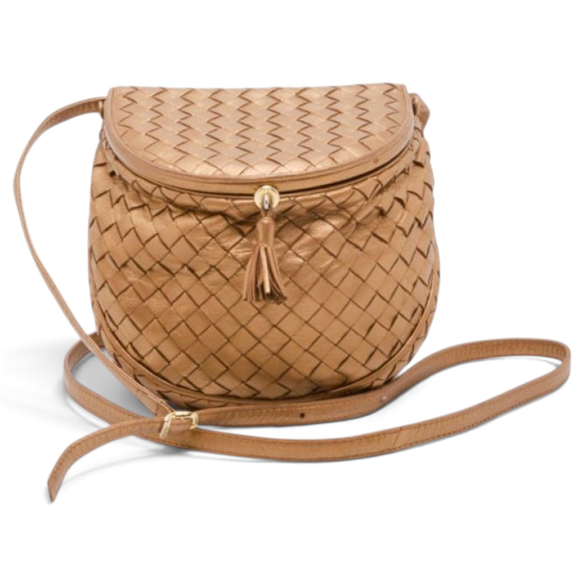 Leather crossbody bag