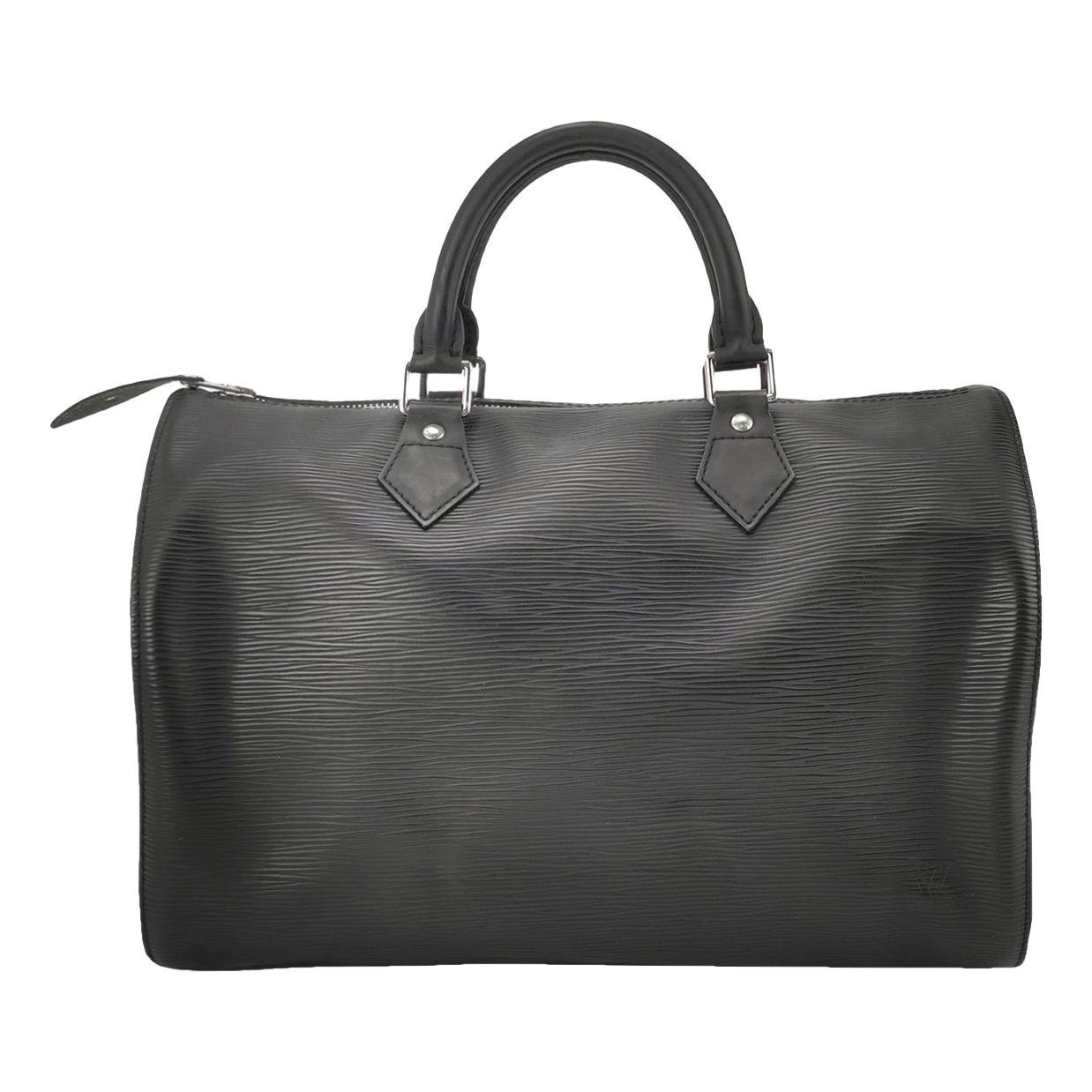 Speedy leather handbag