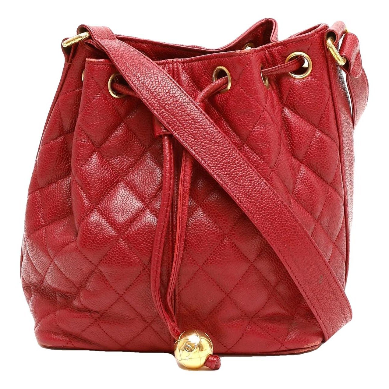 Leather handbag