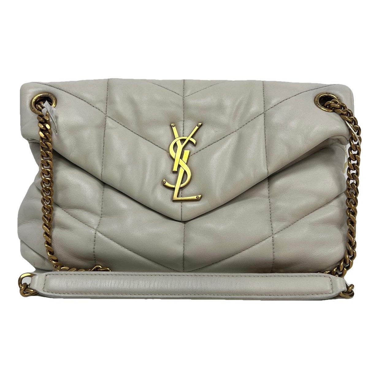 Loulou Puffer leather crossbody bag