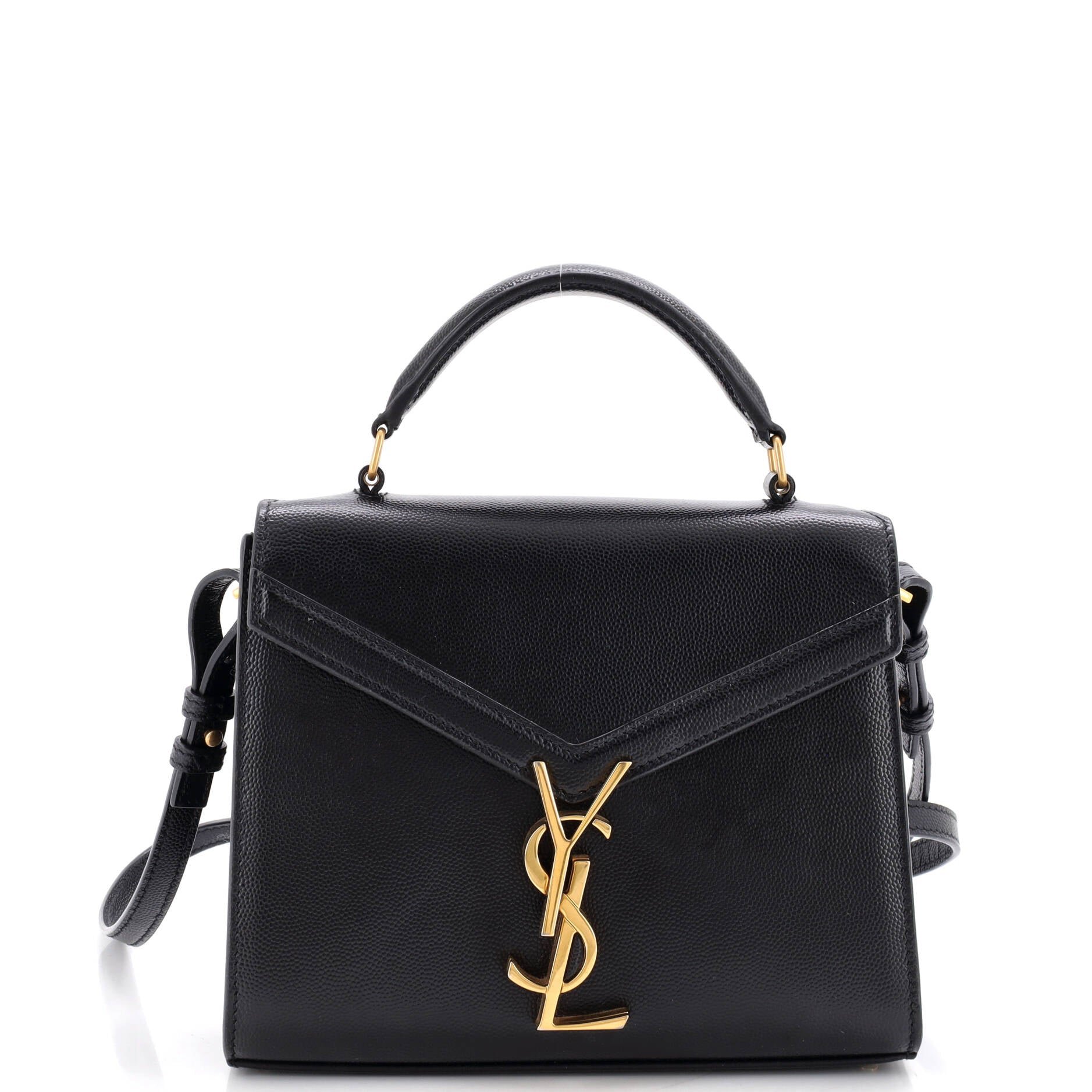 Cassandra Top Handle Bag Leather Mini