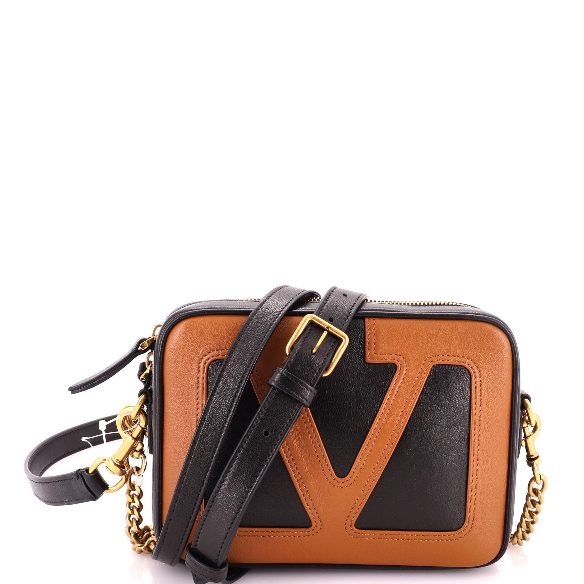 Viva Superstar Chain Crossbody Bag Leather Small