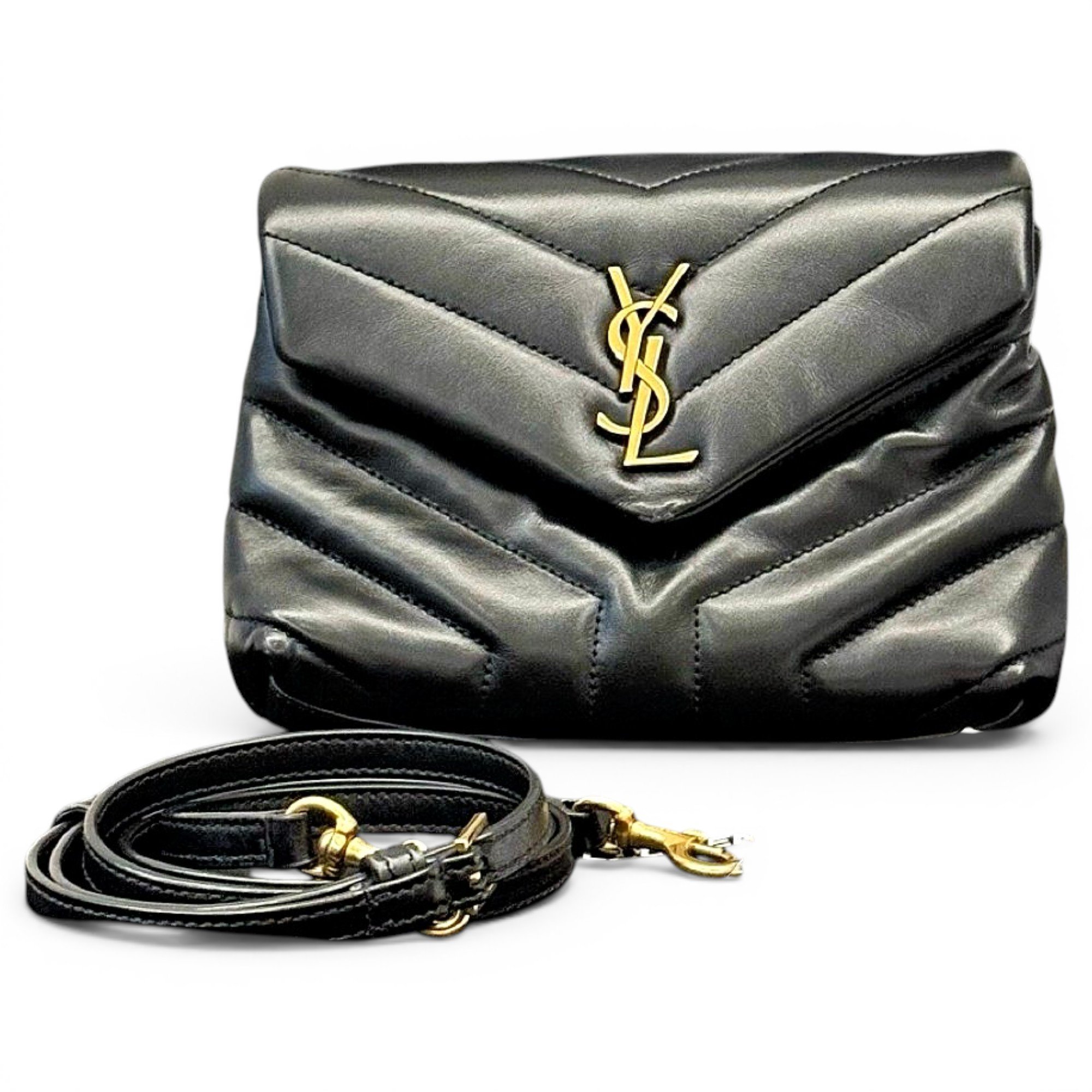 Loulou leather handbag