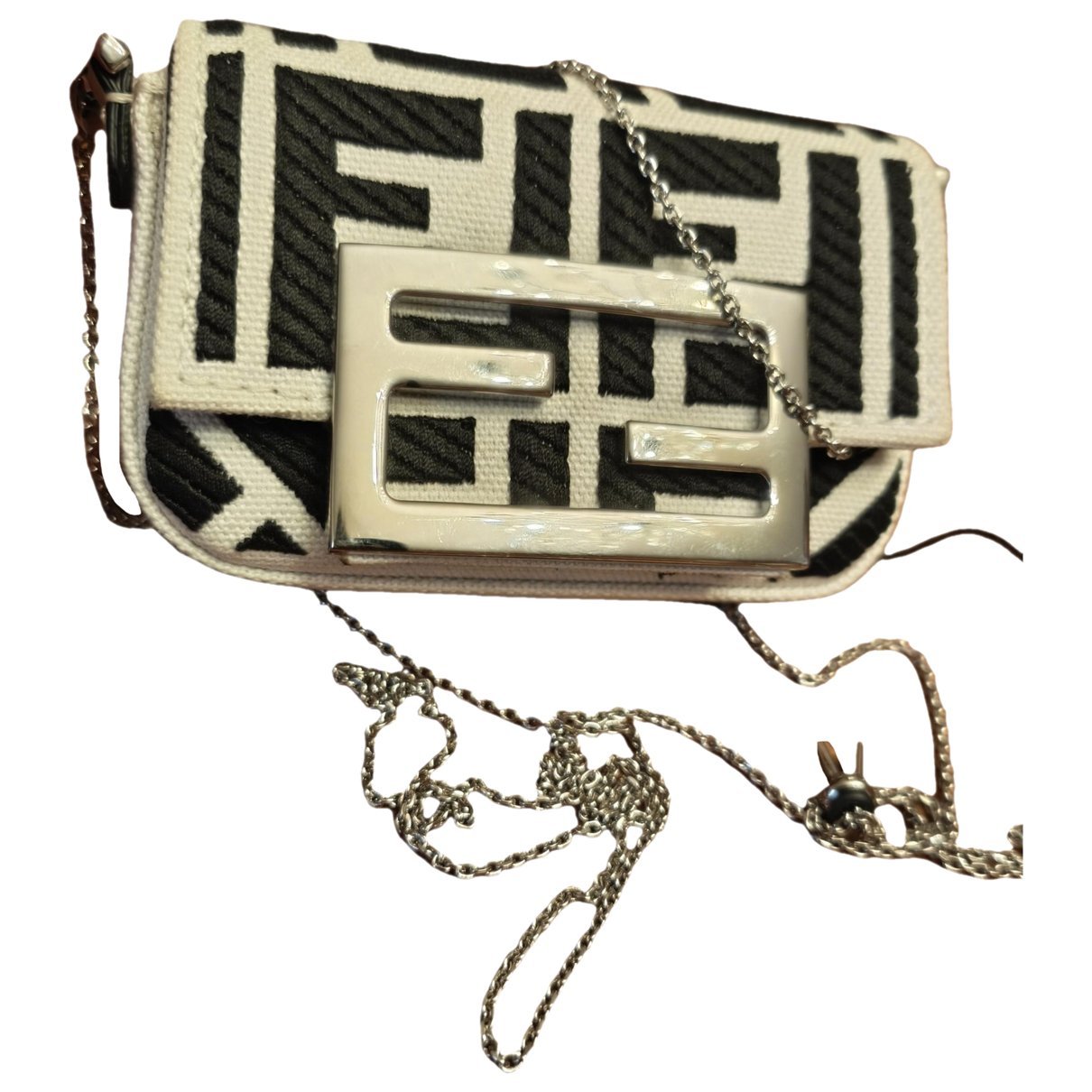 Fendi Baguette cloth crossbody bag