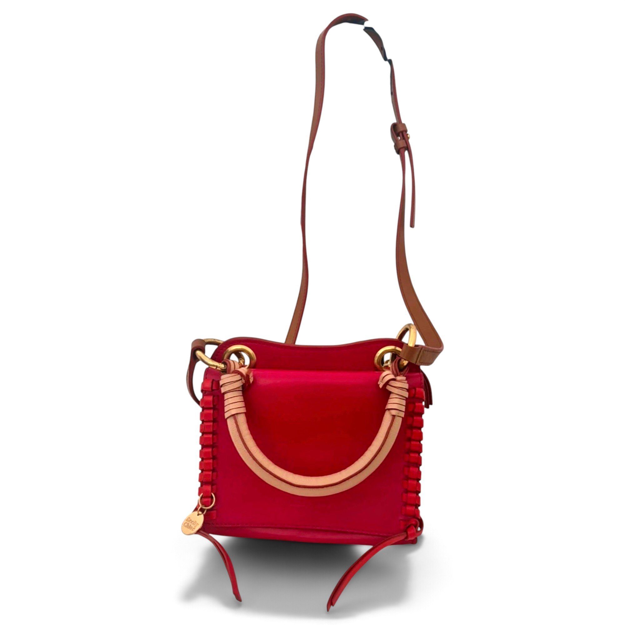 Leather crossbody bag