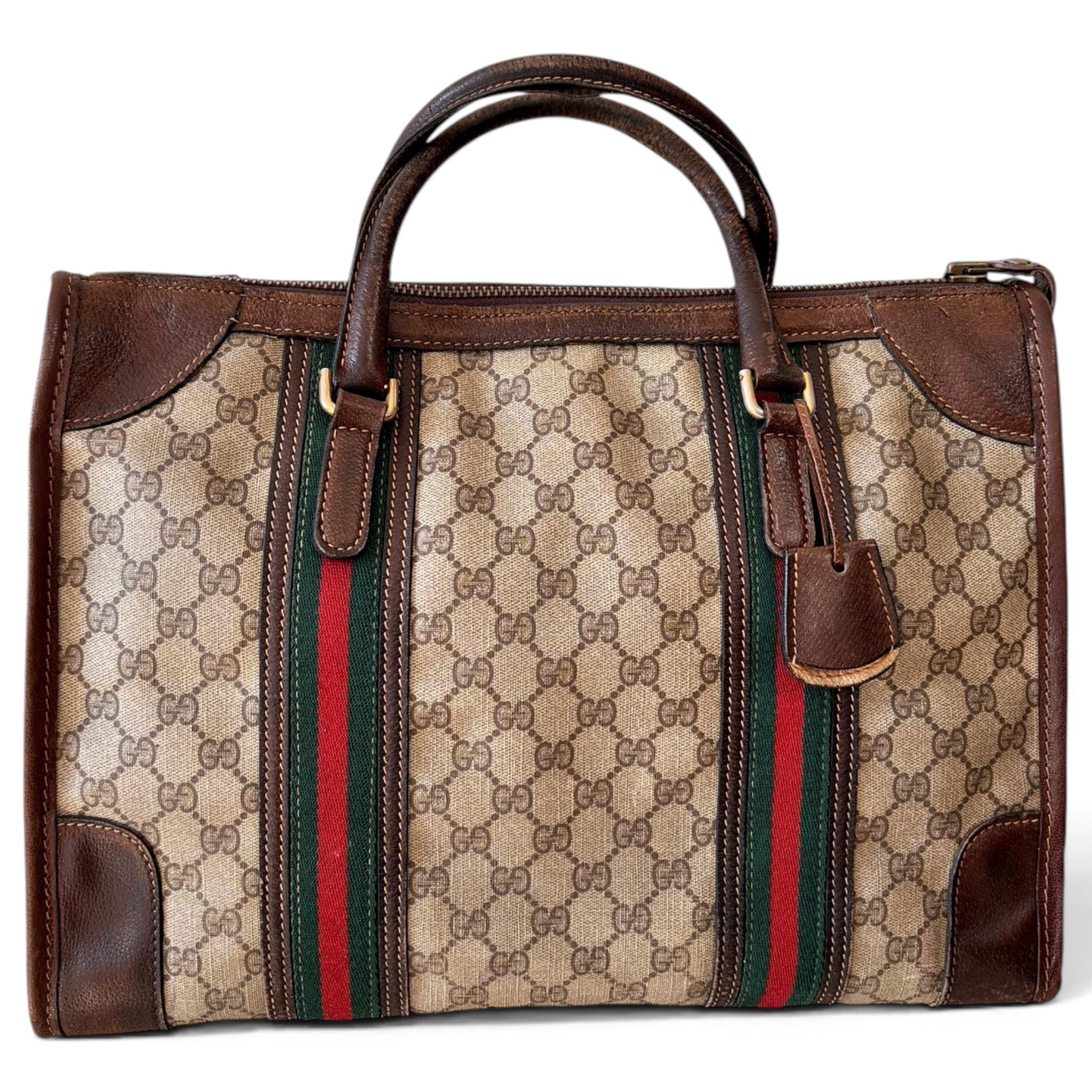 Leather handbag