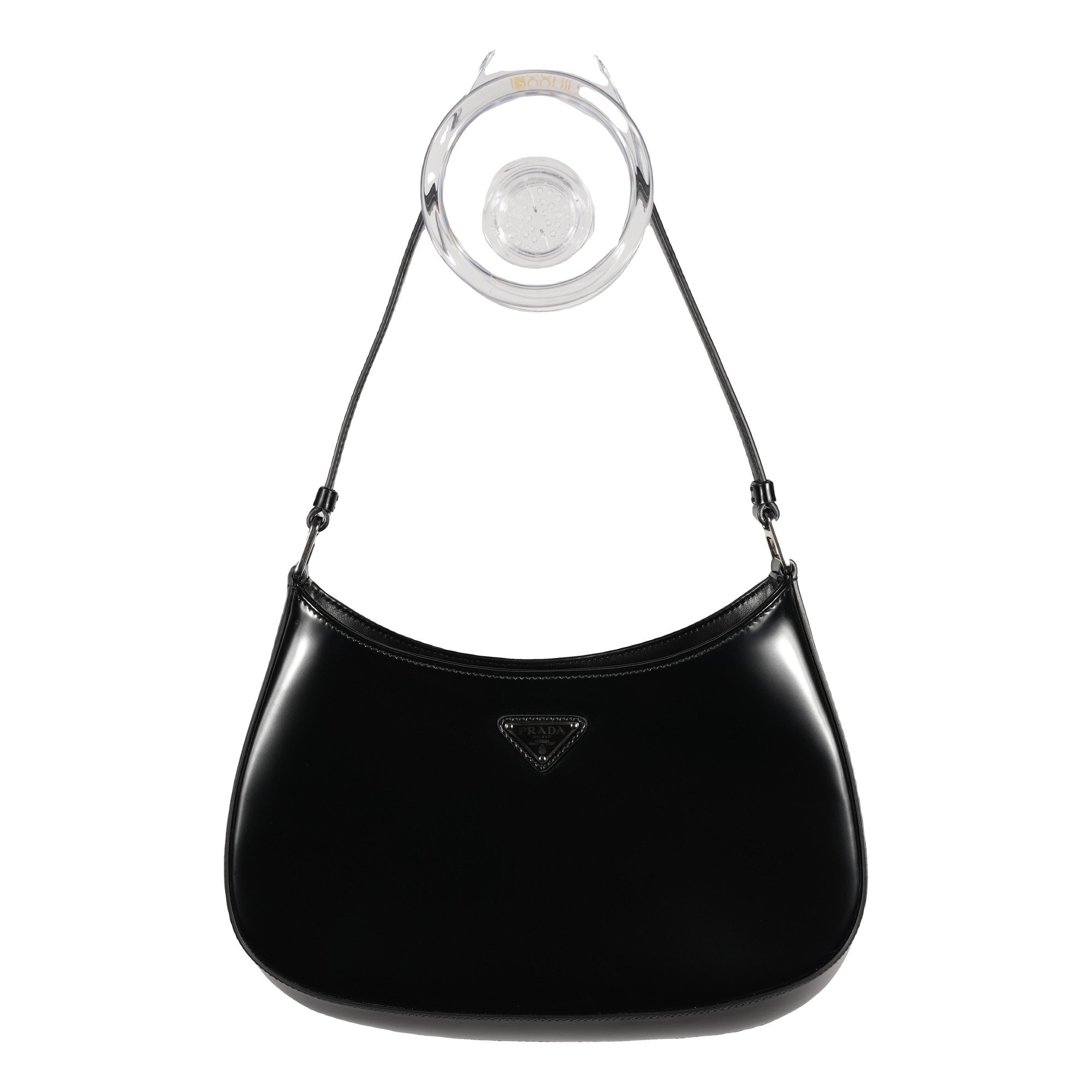 Cleo patent leather handbag