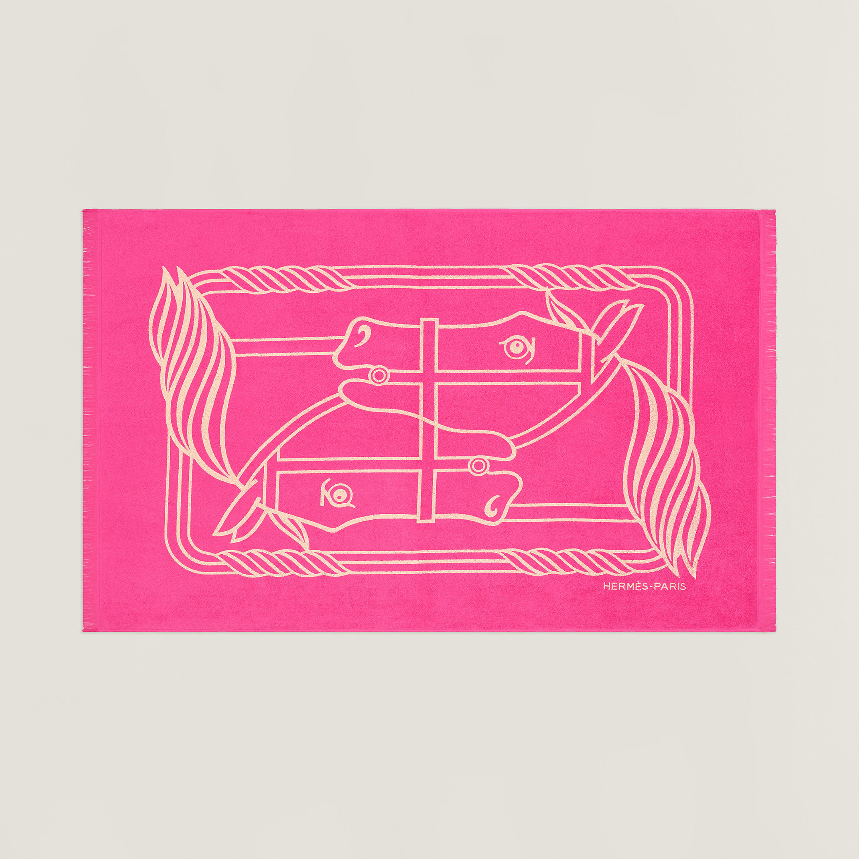 Yachting Tatoo Quadrige beach towel, small model