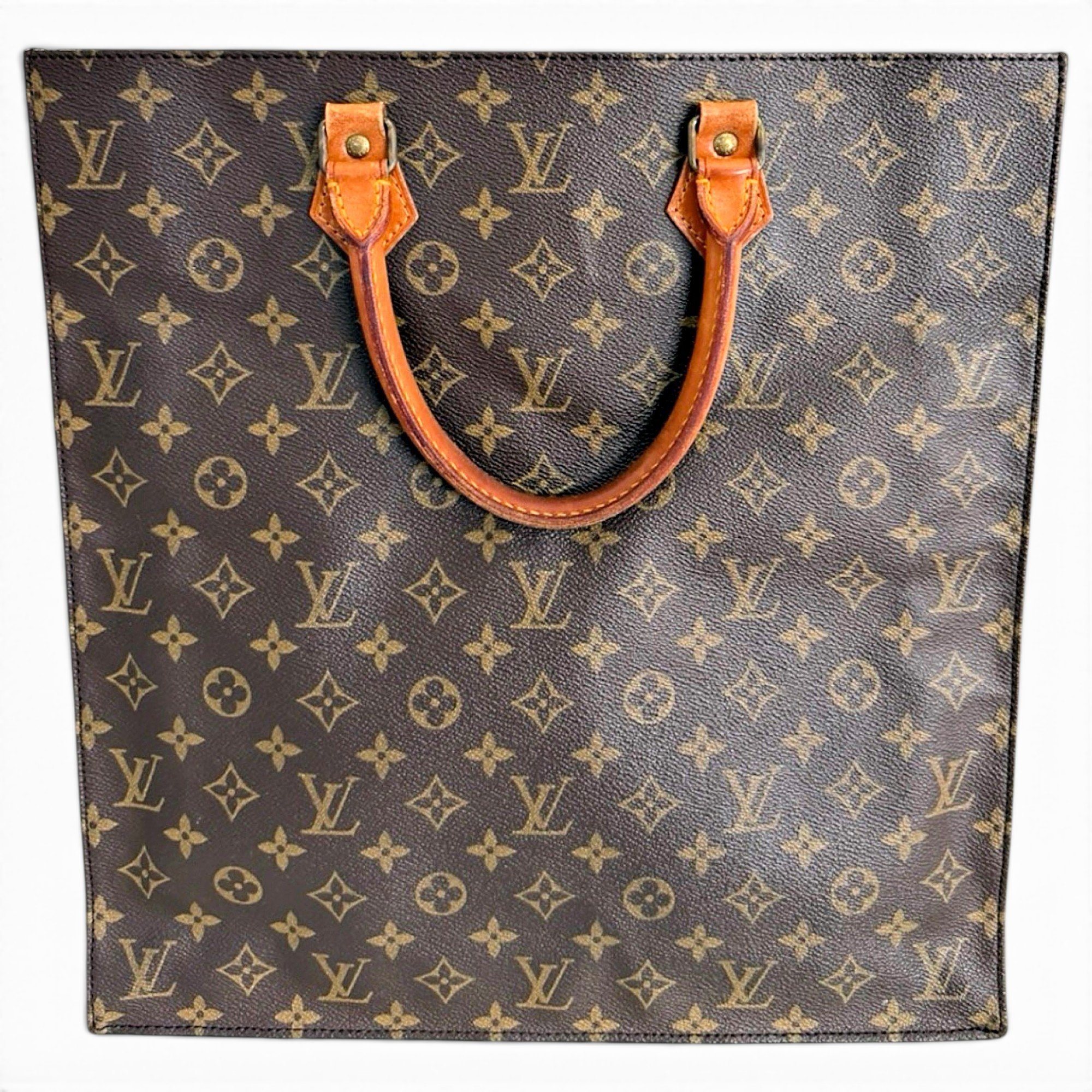 Shopping leather tote