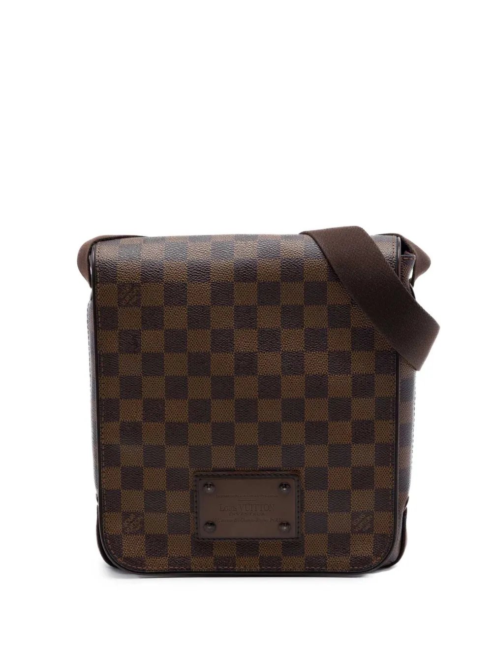 2010 Damier Ebene Brooklyn PM crossbody bag