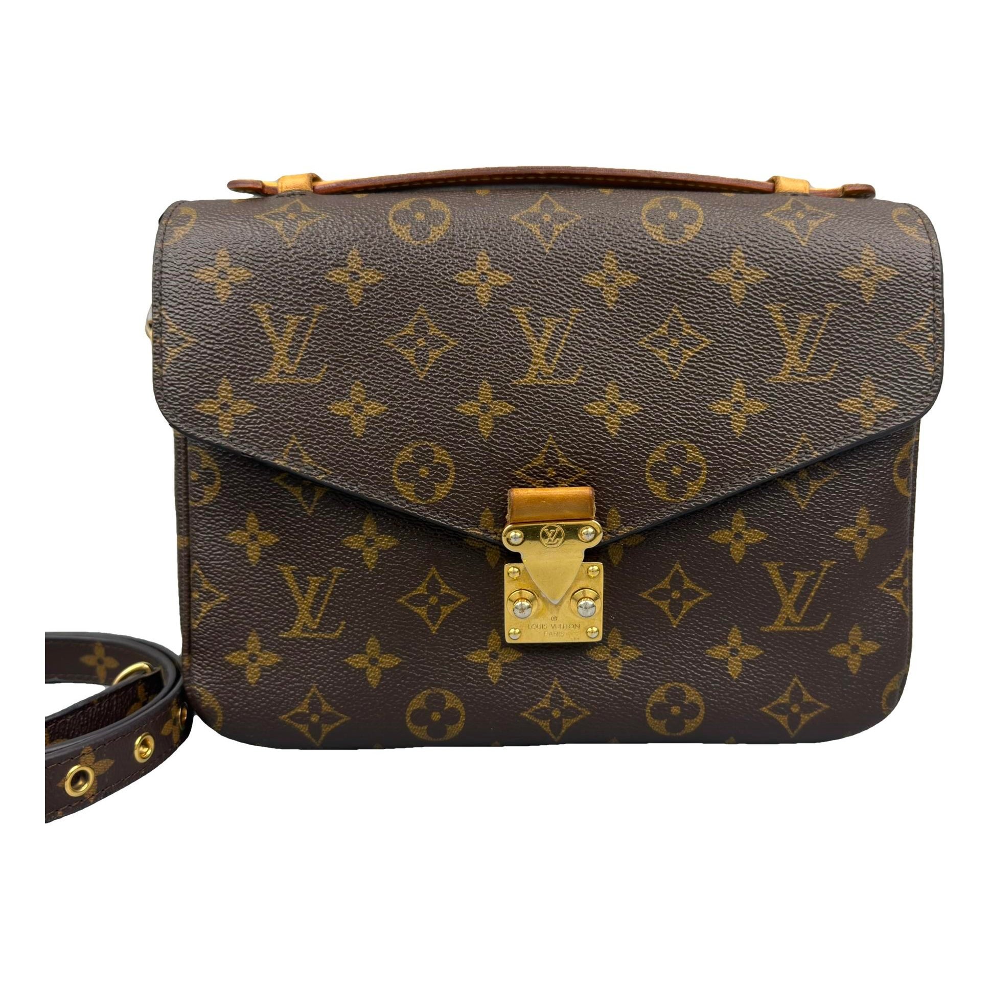 Metis leather handbag
