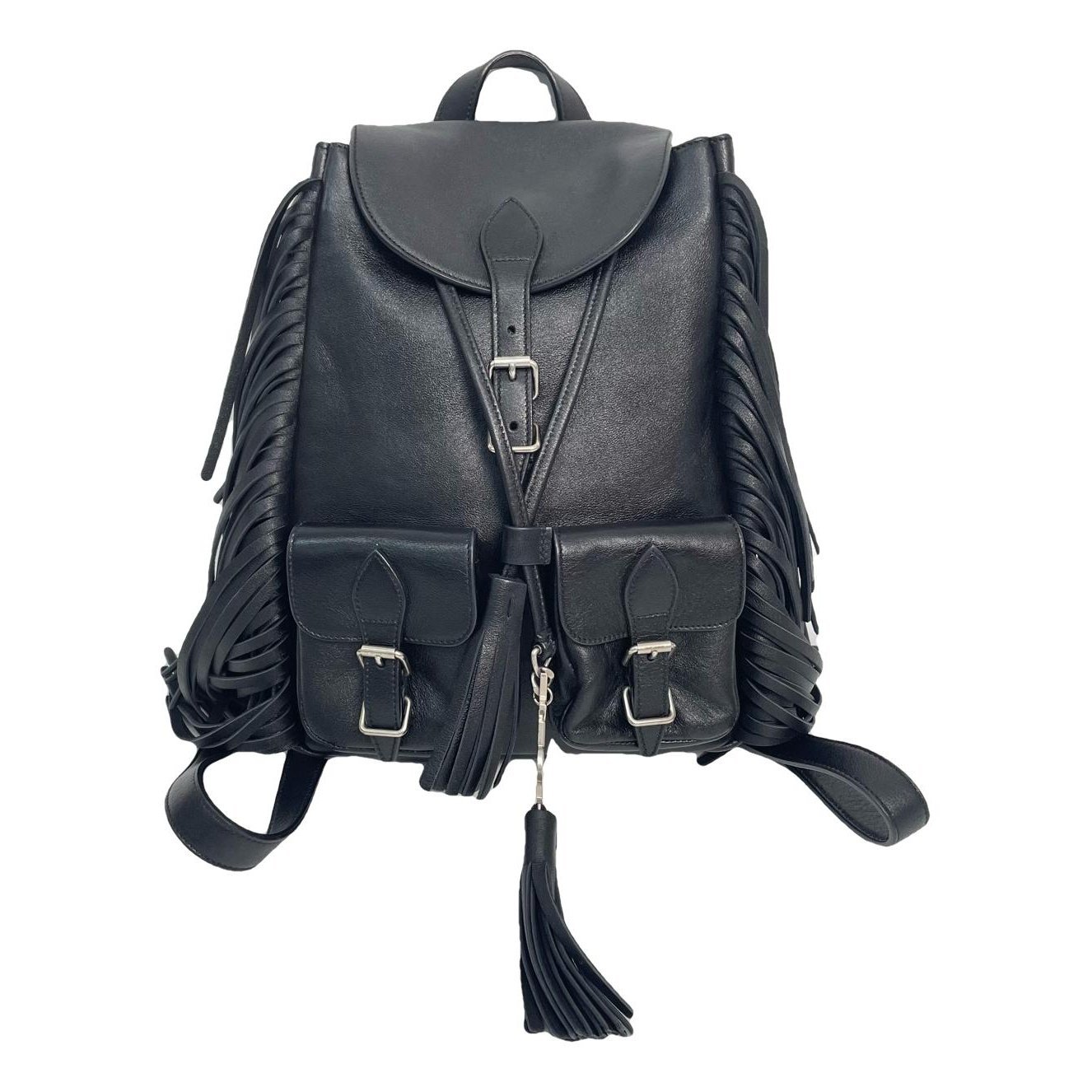 Festival leather backpack