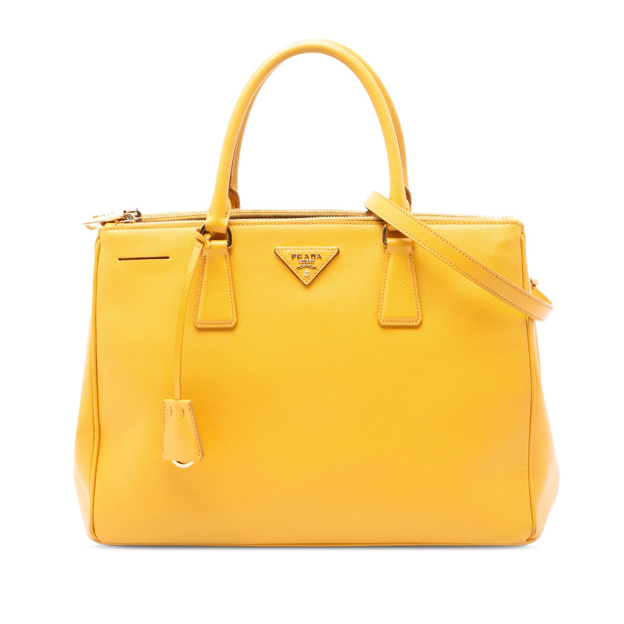 Galleria leather handbag