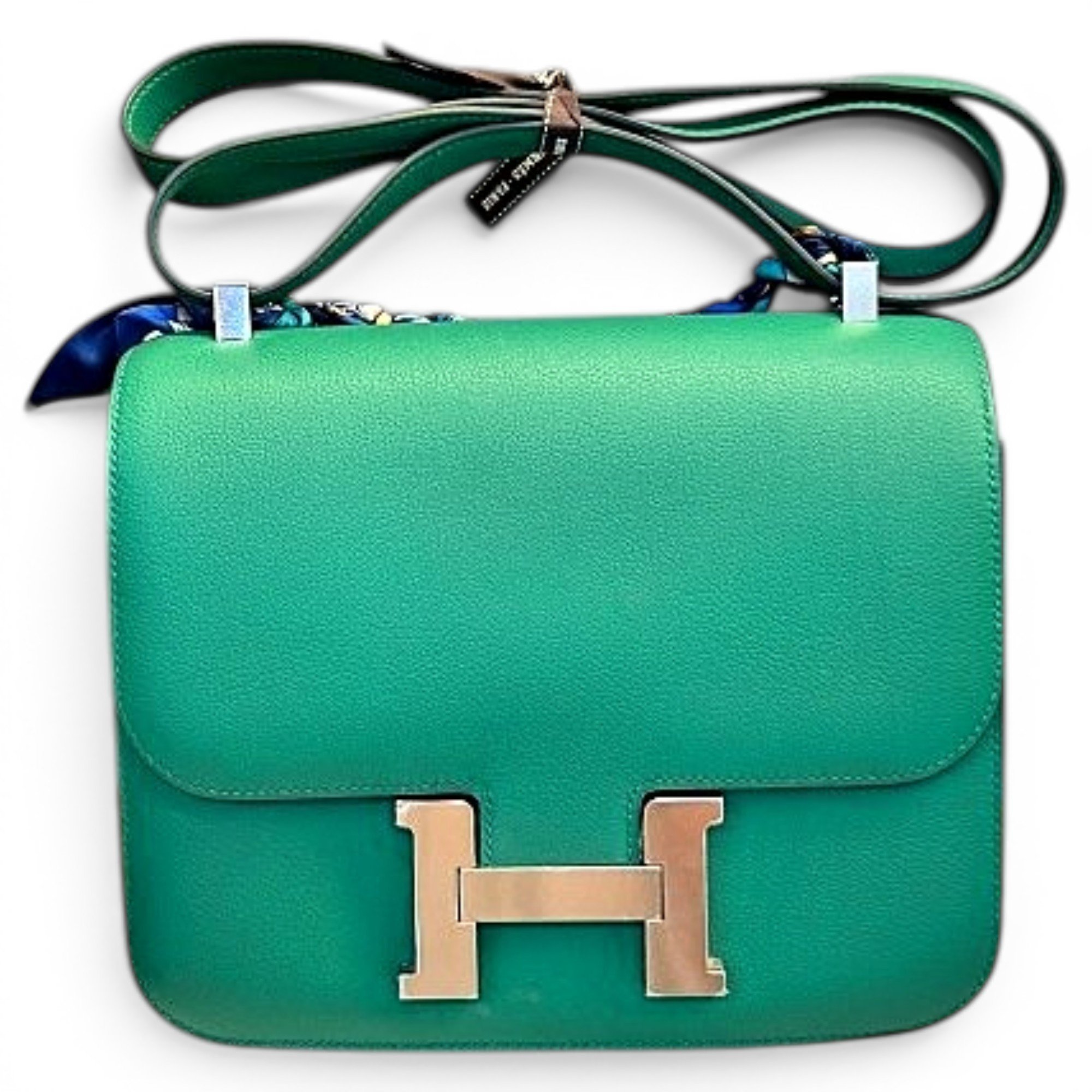 Constance leather crossbody bag