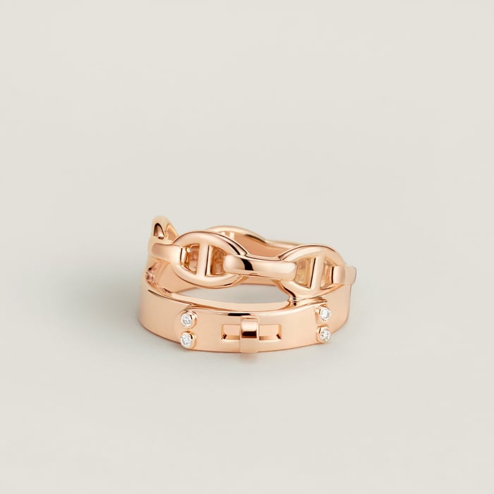 Sans Coloris Alchimie Hermès Ring, Small Model