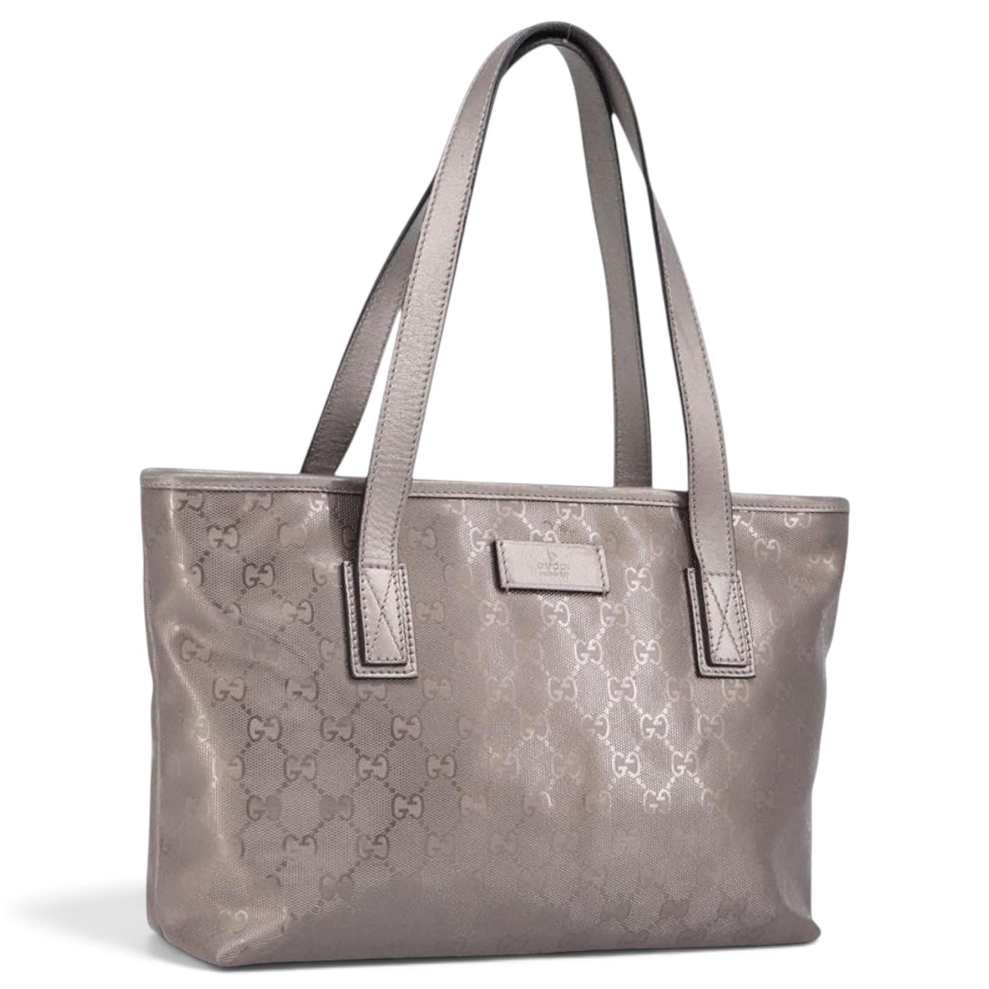 Leather tote