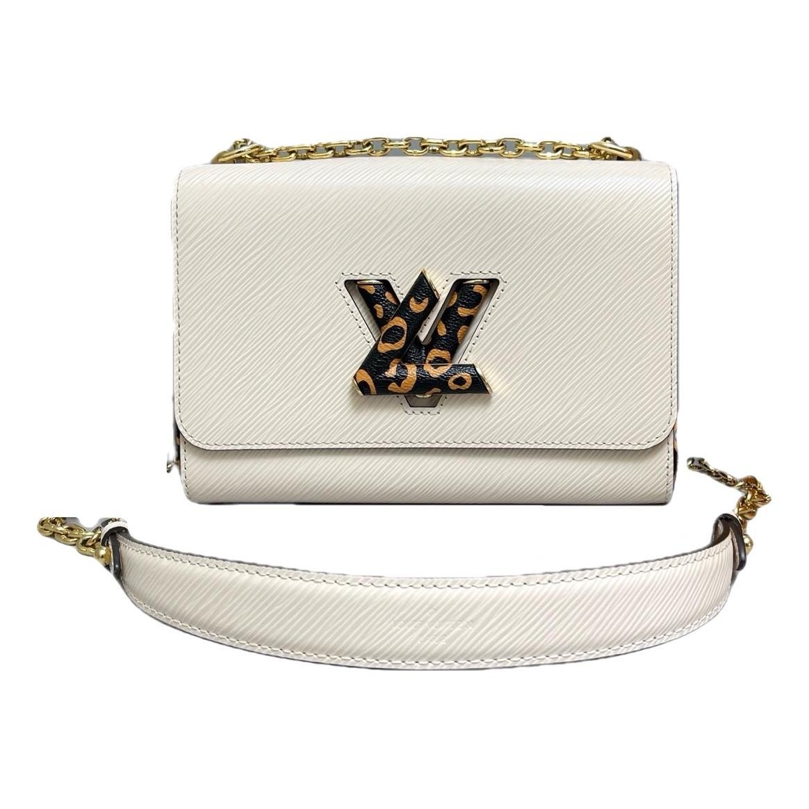 Twist leather handbag