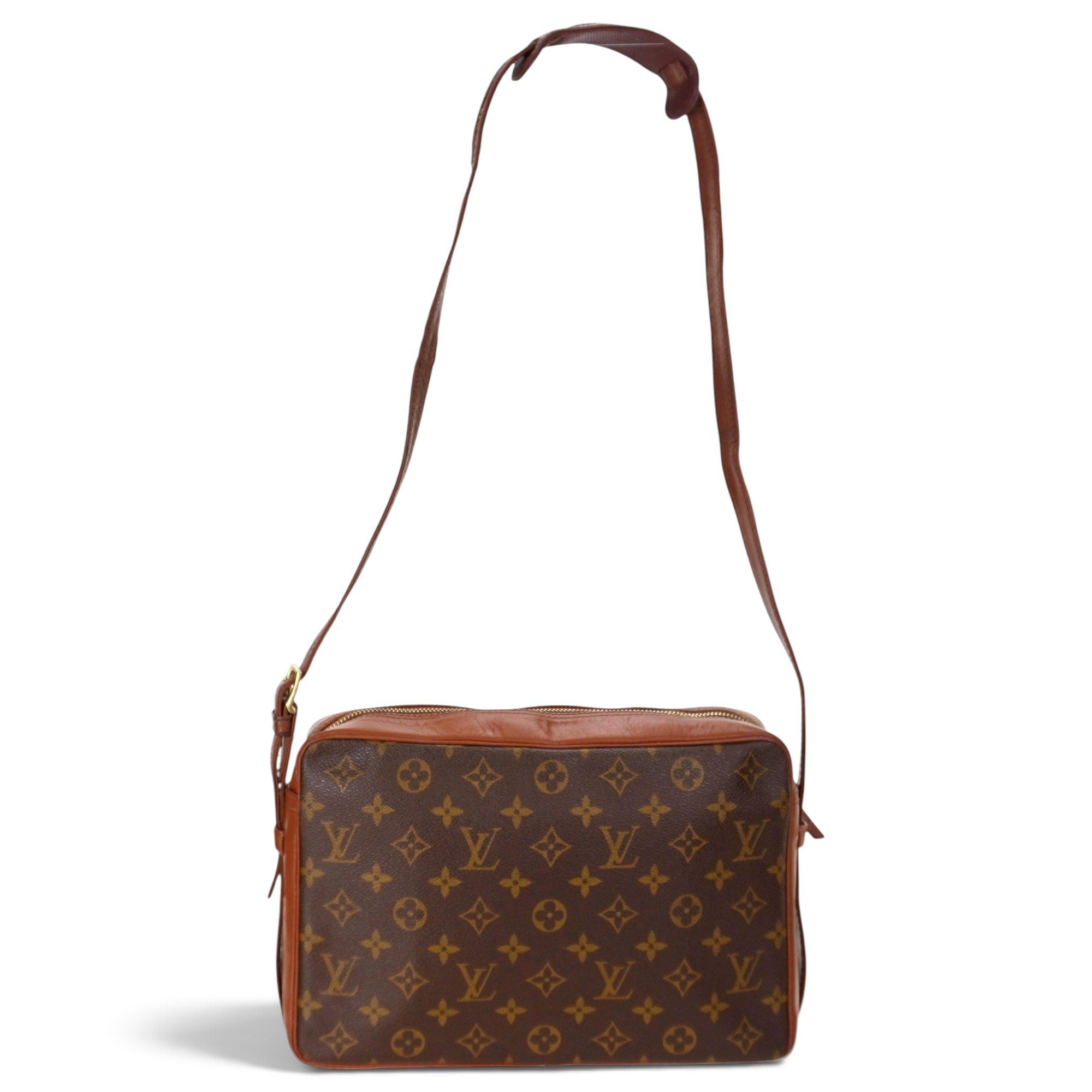 Leather crossbody bag
