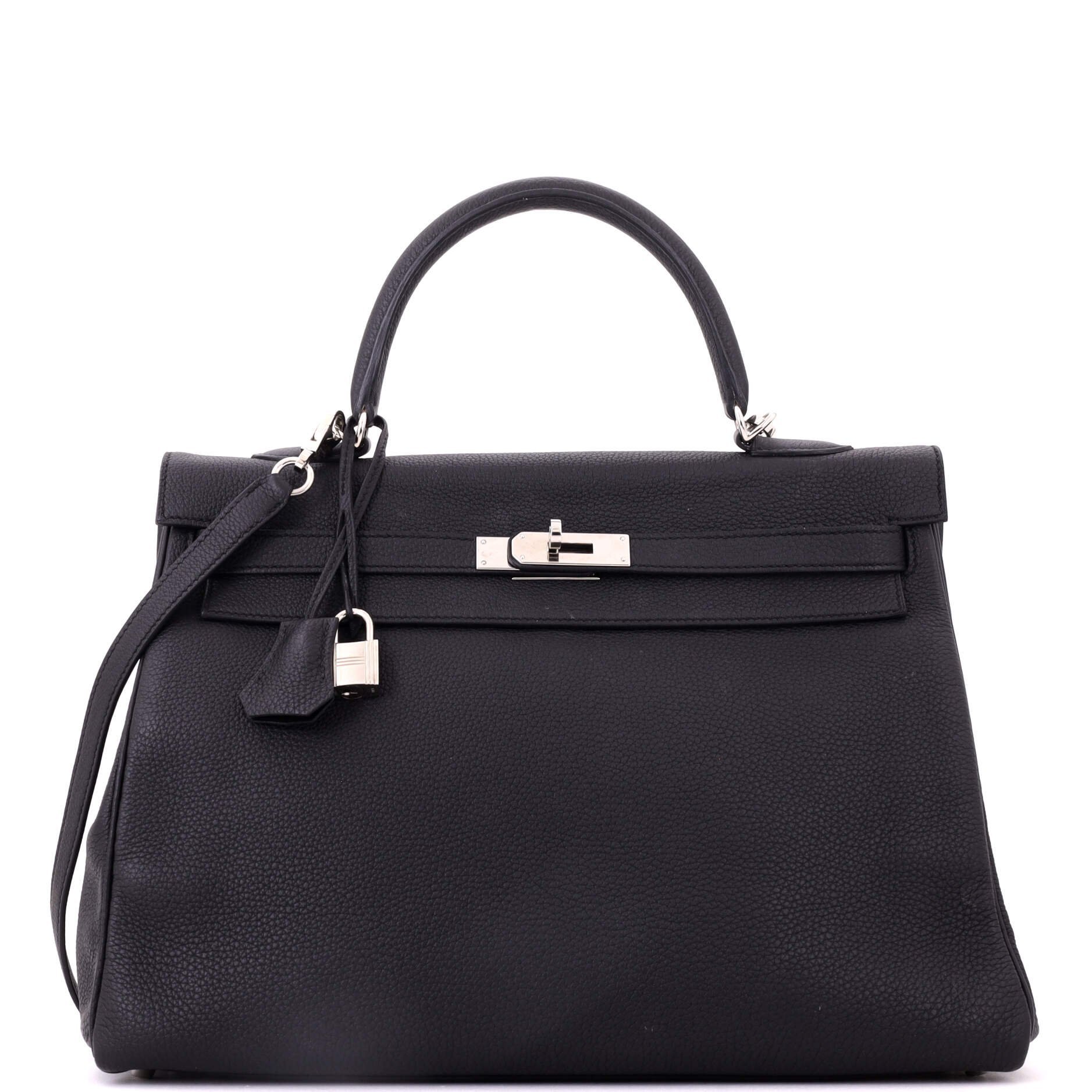 Kelly 35 leather handbag
