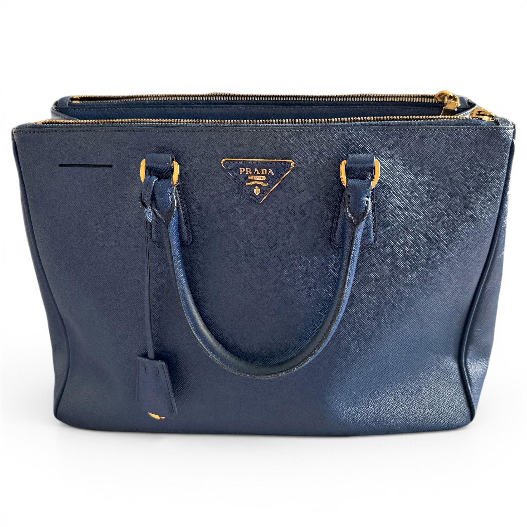 Leather tote