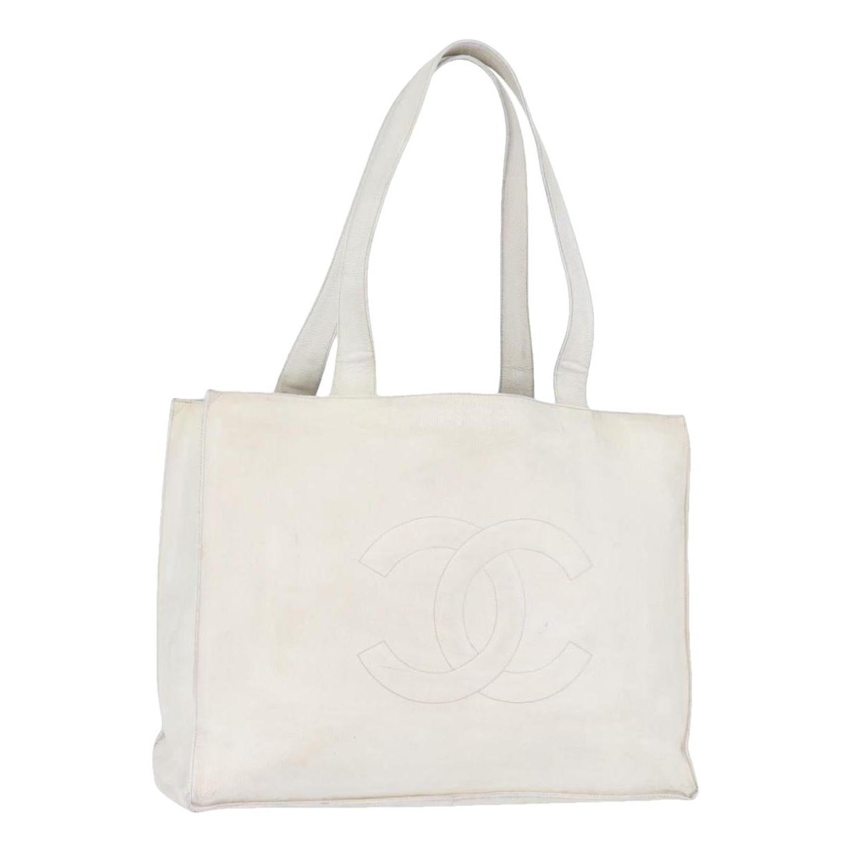 Leather tote
