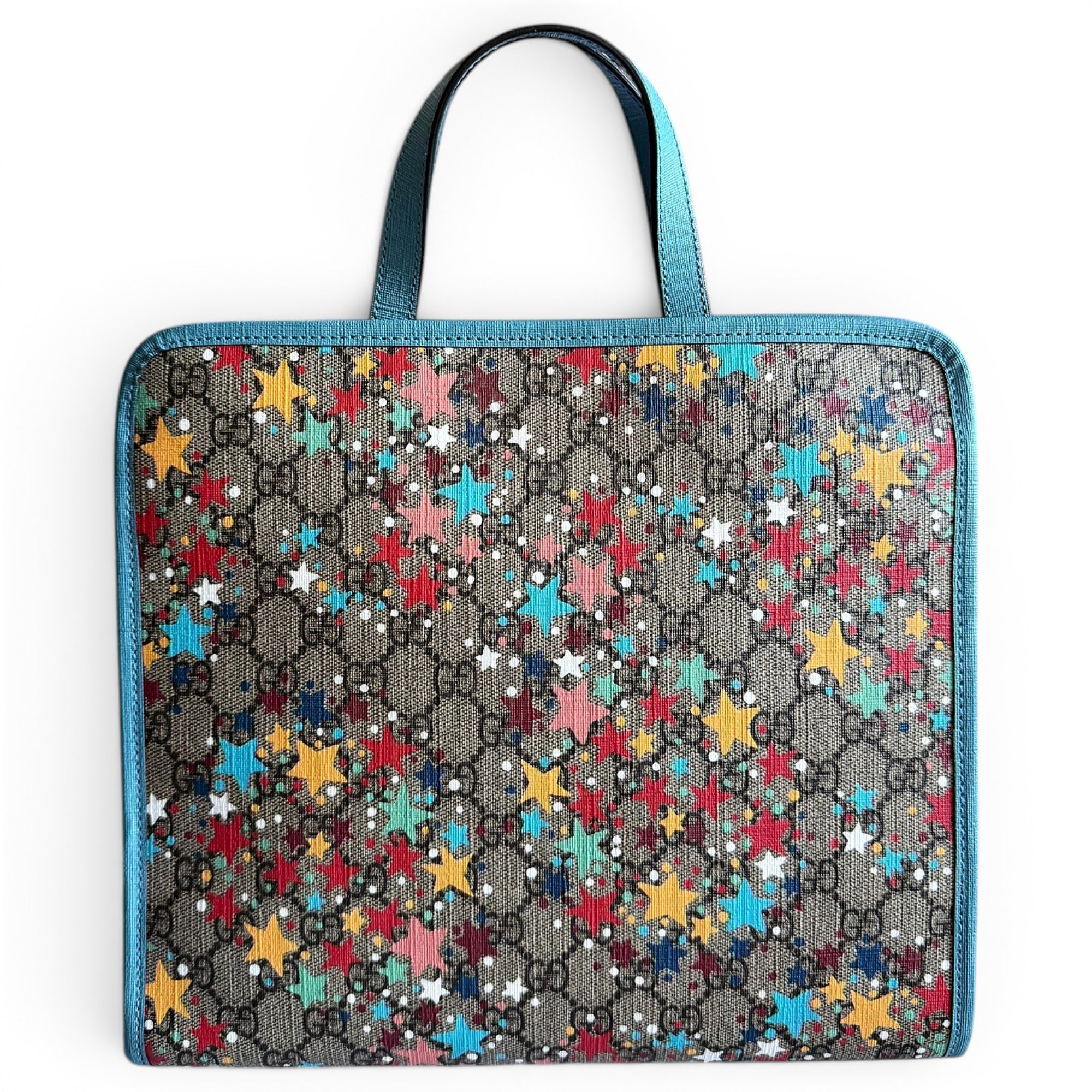 Leather tote